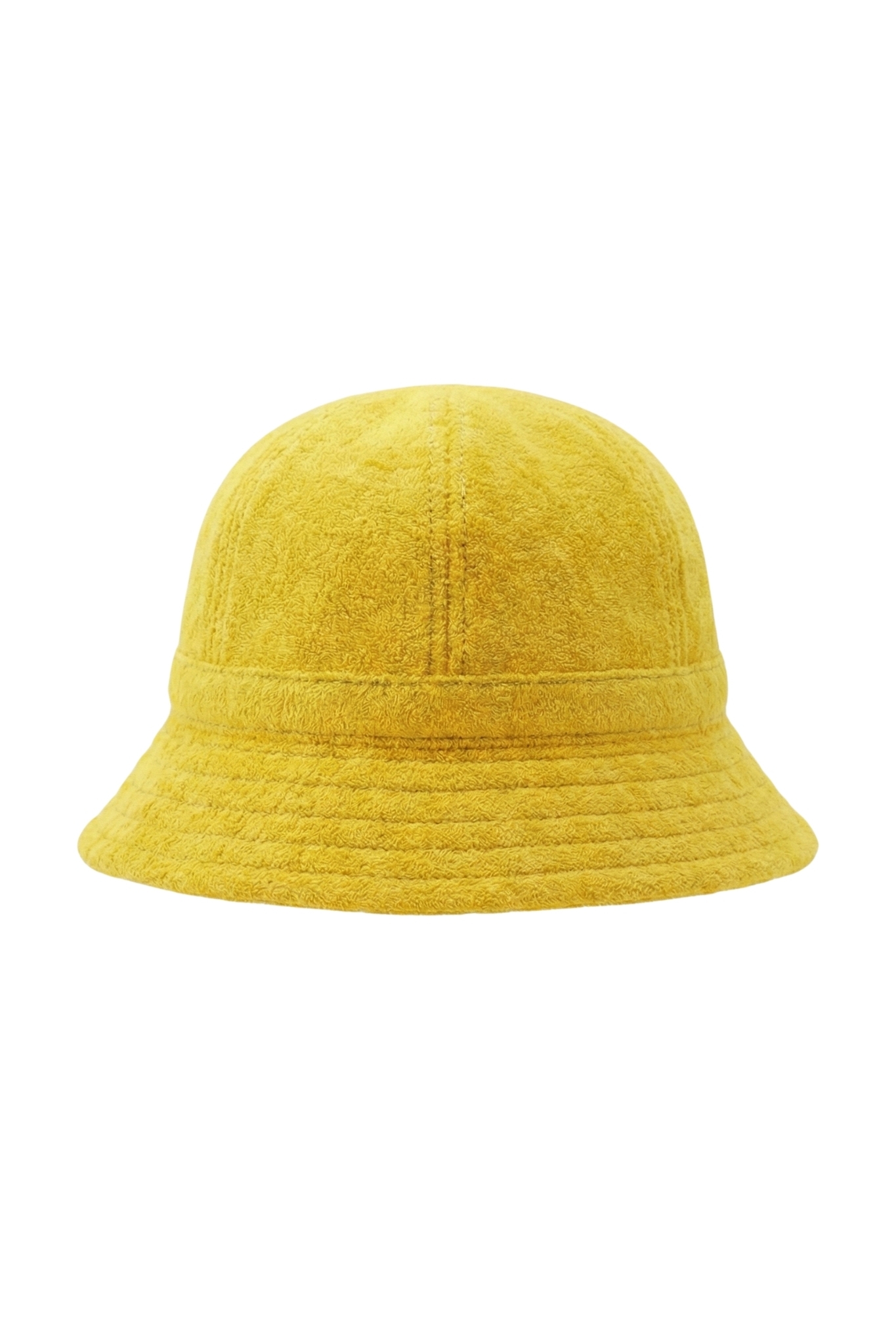 Chapéu Infantil Unissex Atoalhado Amarelo