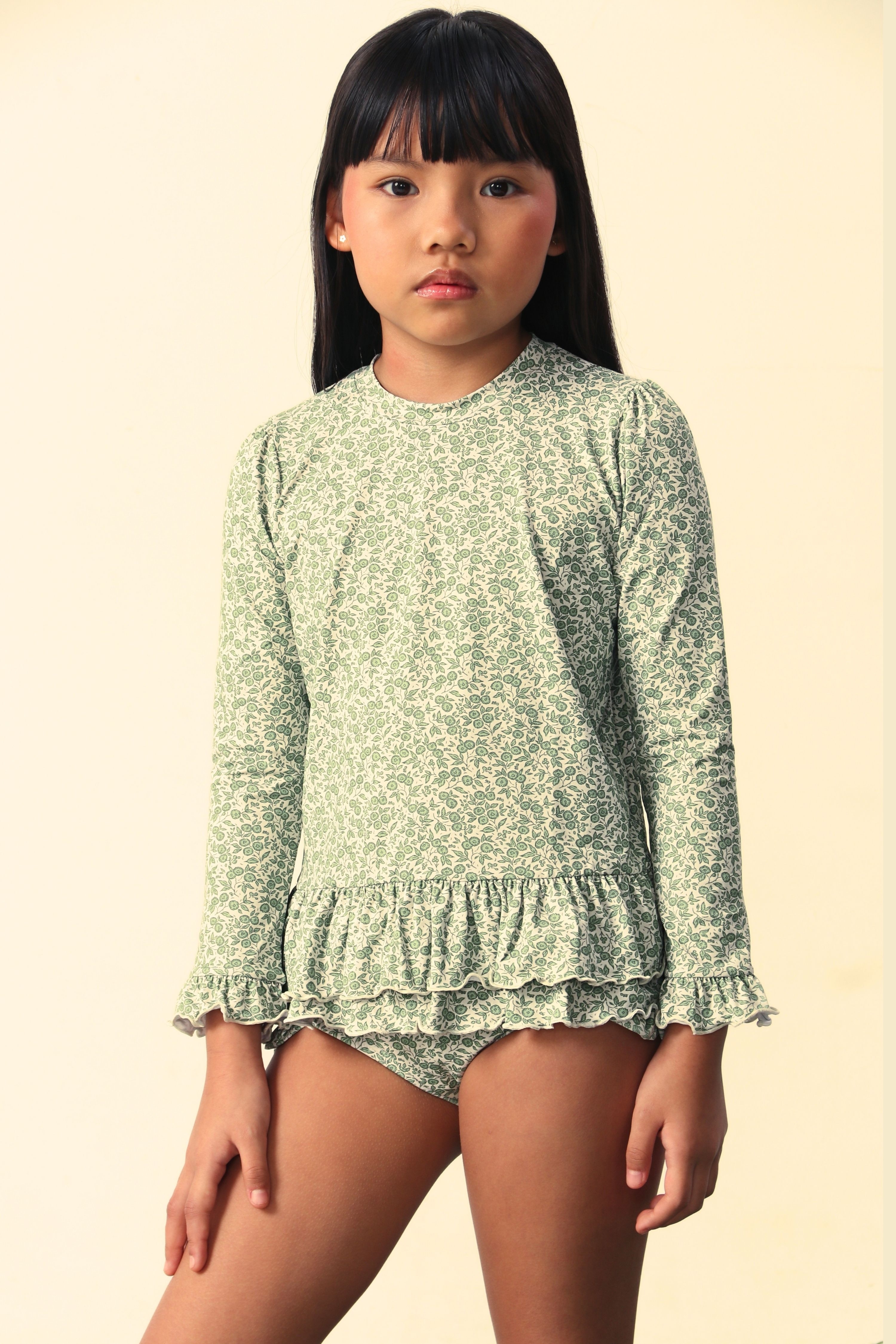 Conjunto Infantil UV 50 Petit Jardin Vert