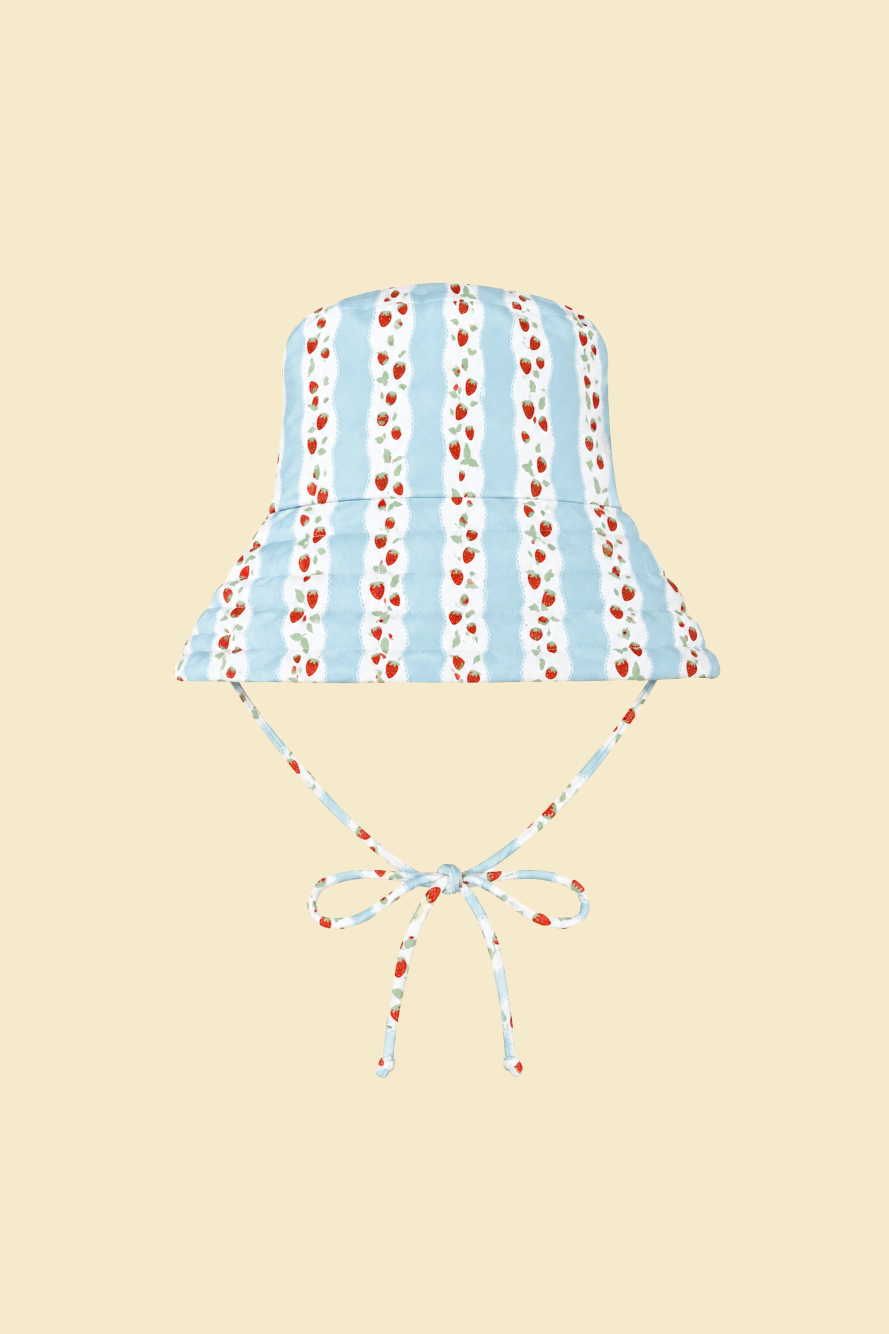 Chapéu Feminino Infantil UV 50 Jolie Fraise