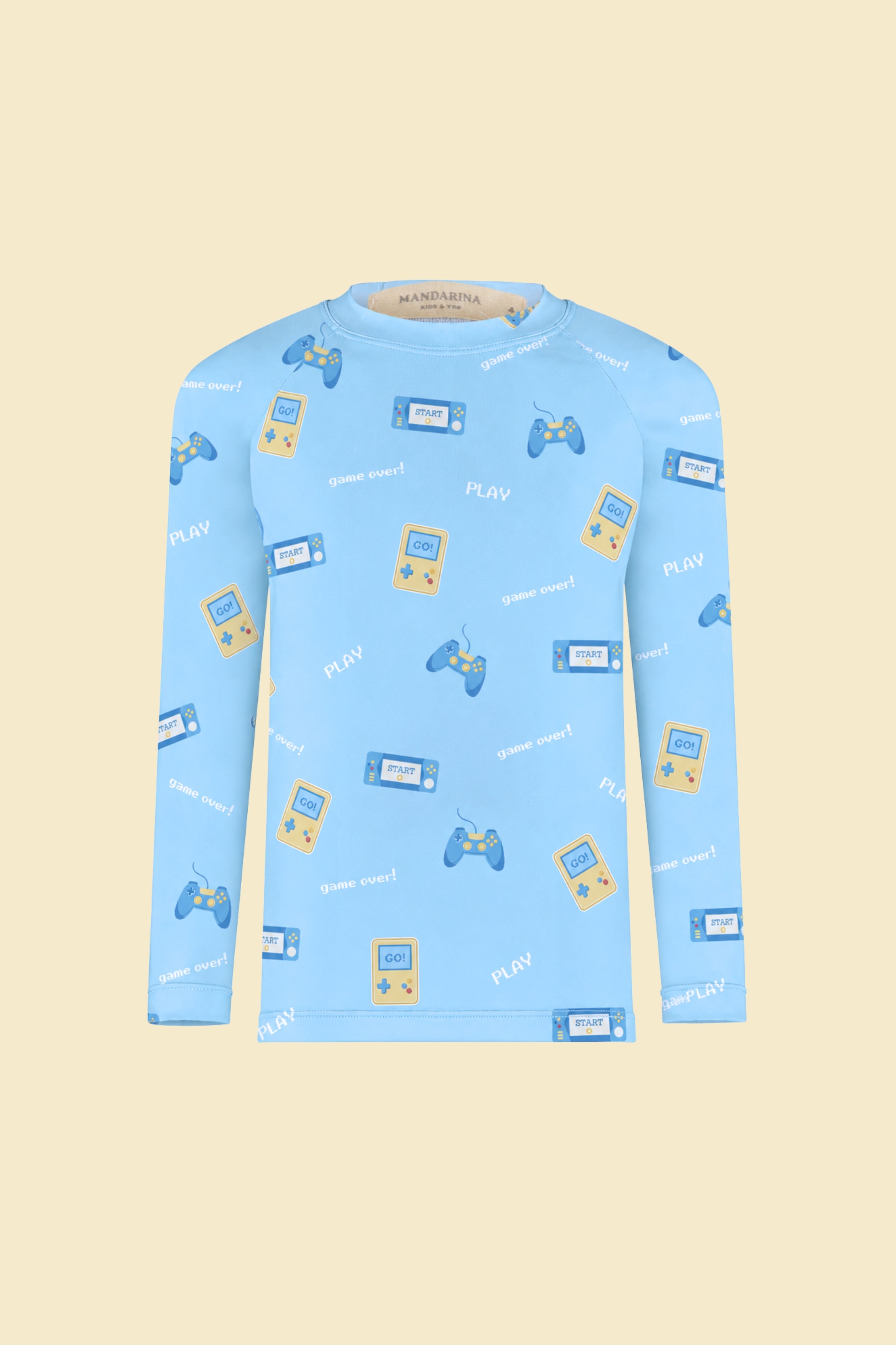Camiseta Masculina Infantil UV 50 Play Time