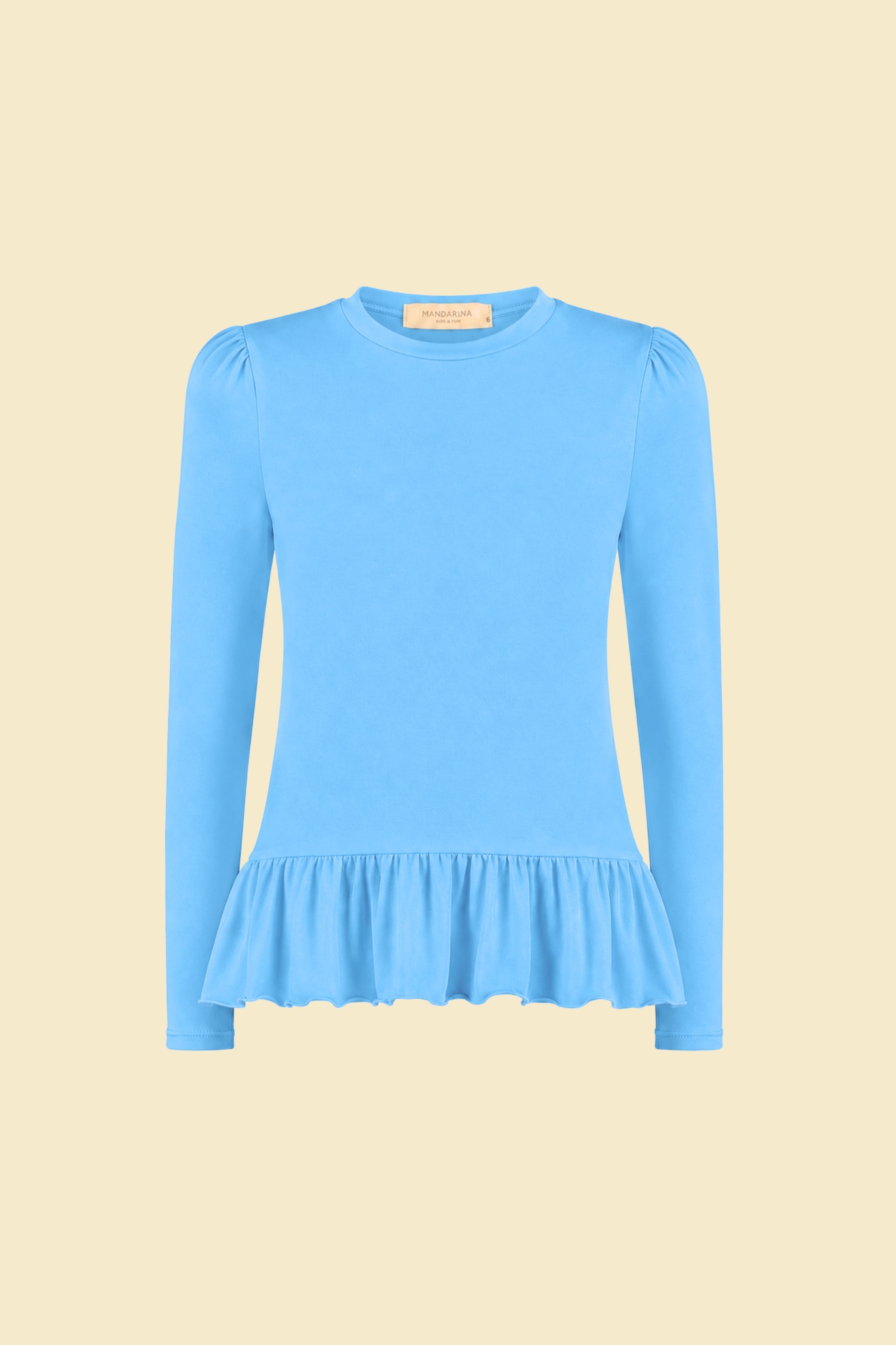 Camiseta Feminina Infantil UV 50 Bleu