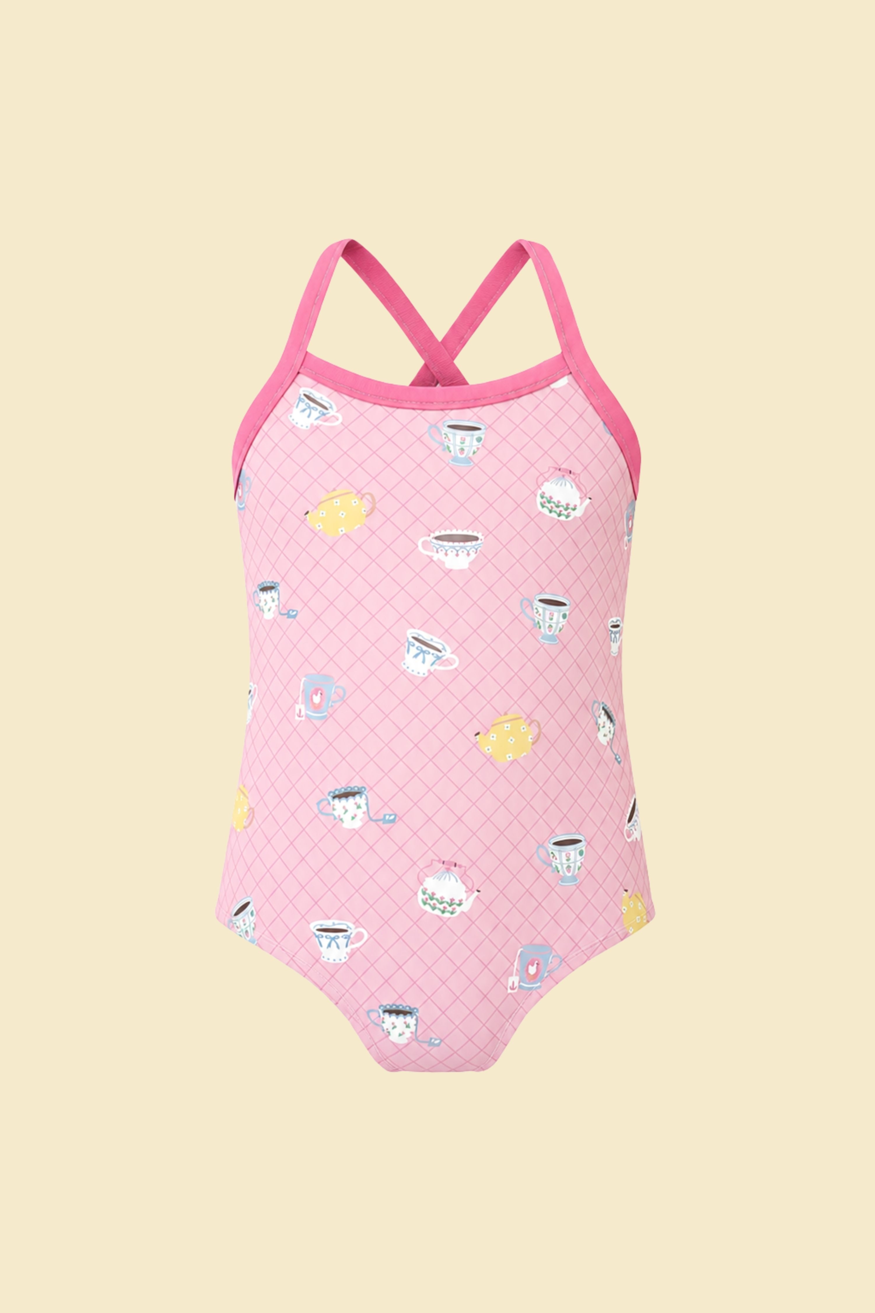 Maiô Infantil UV 50 Violete Piccolo Té