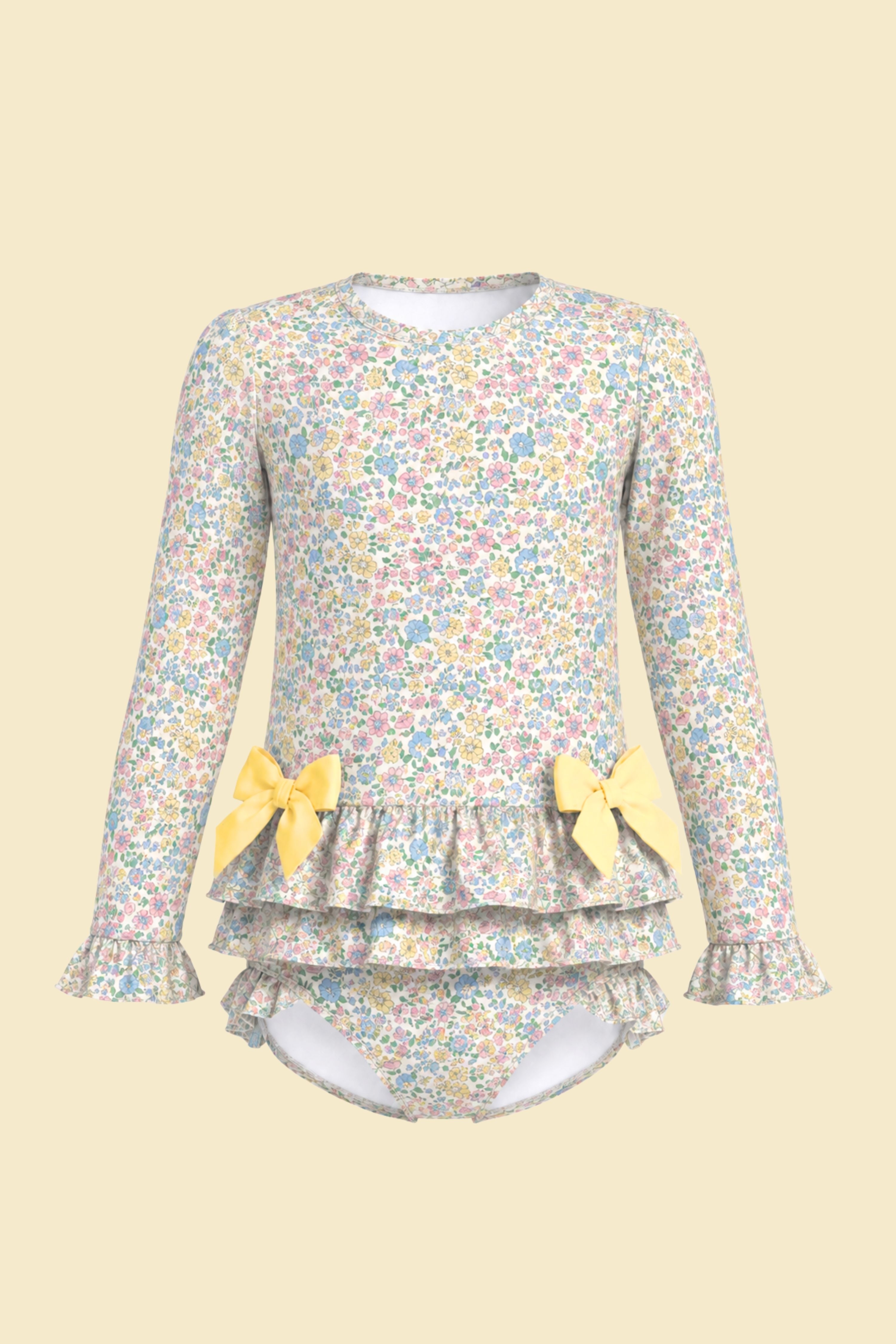 Conjunto Infantil UV Frufru 50 Fiori Pastello