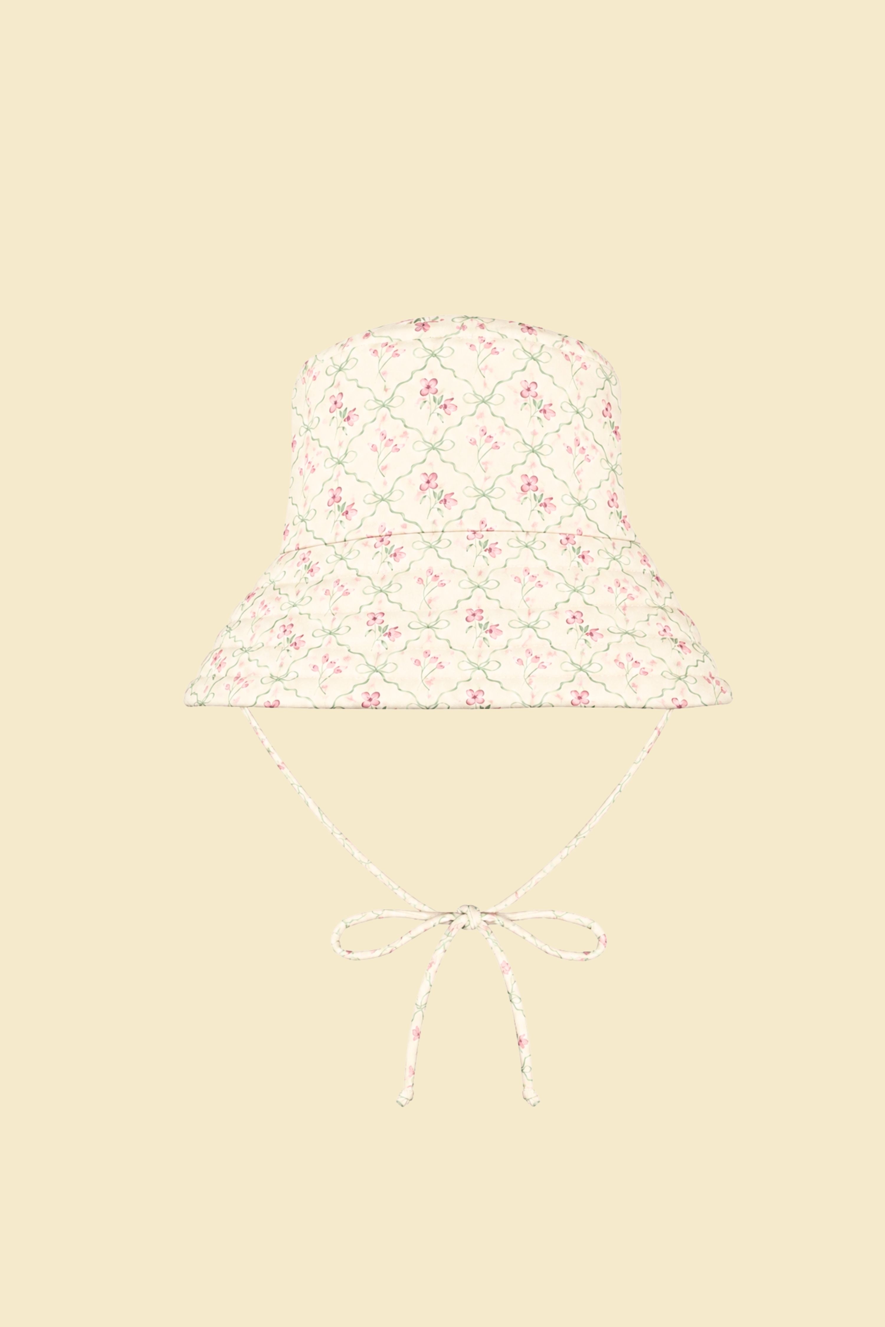 Chapéu Feminino Infantil UV 50 Ribbon Garden