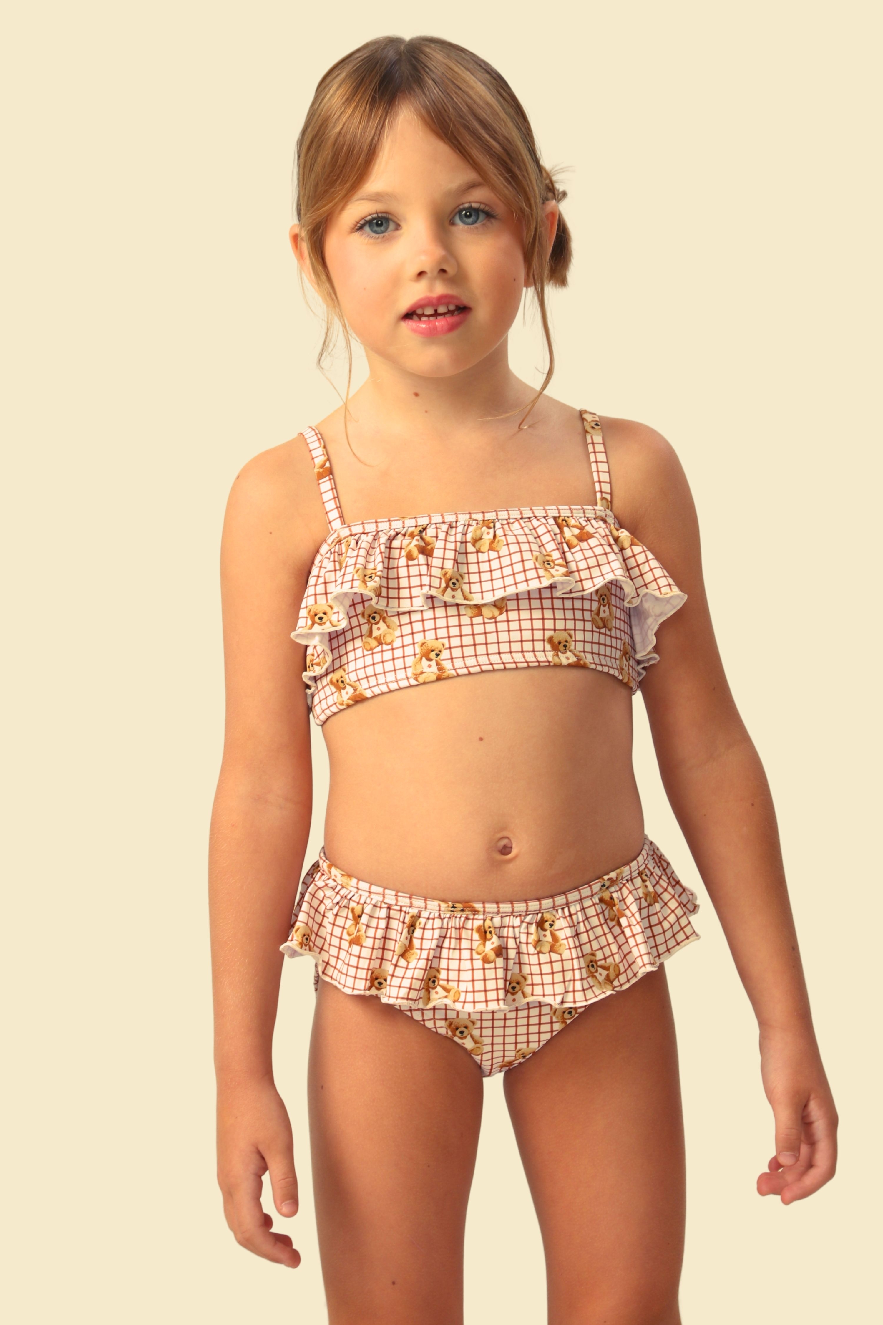 Biquíni Infantil UV 50 Anne Teddy