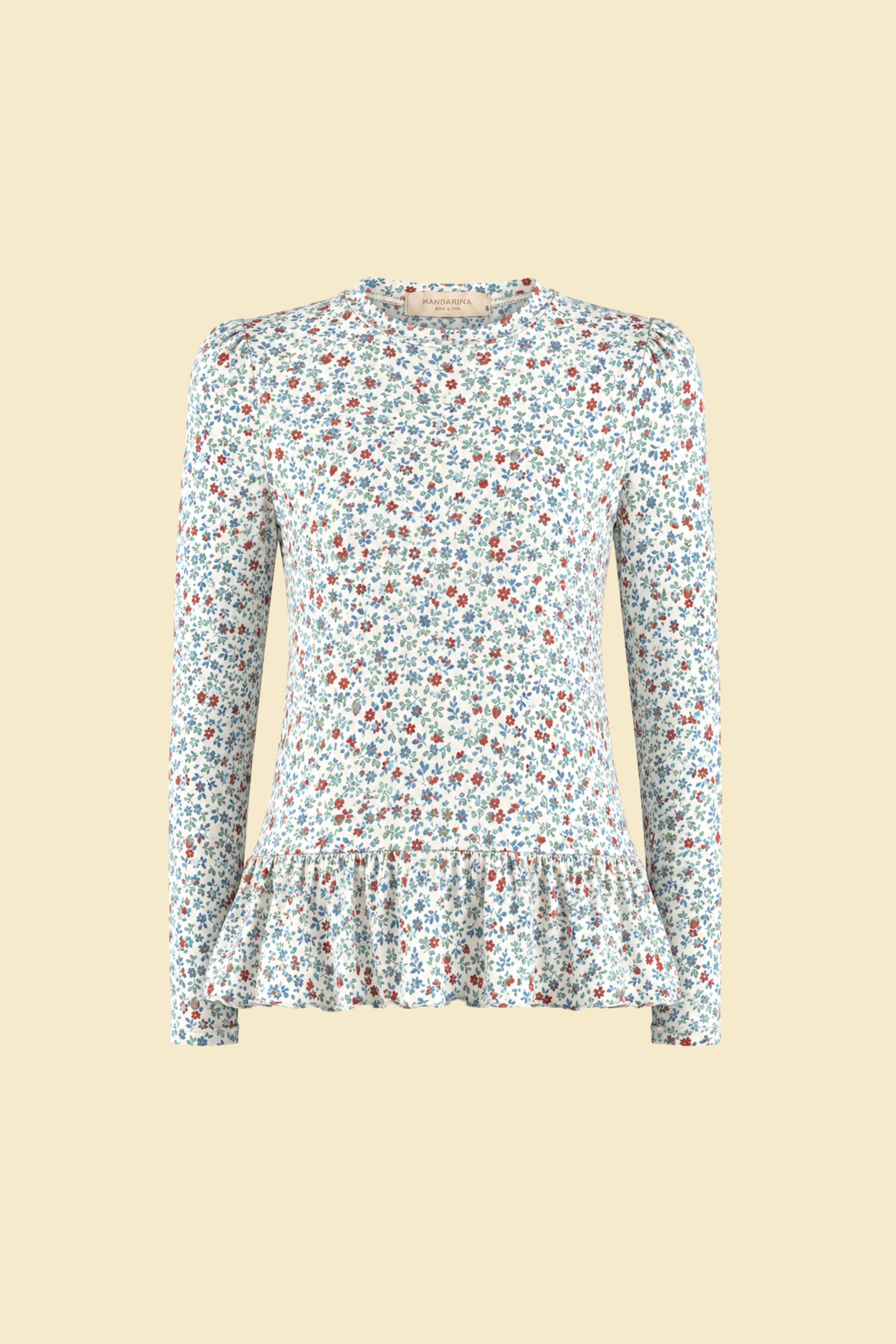 Camiseta Feminina Infantil UV 50 Jardin De Fraises