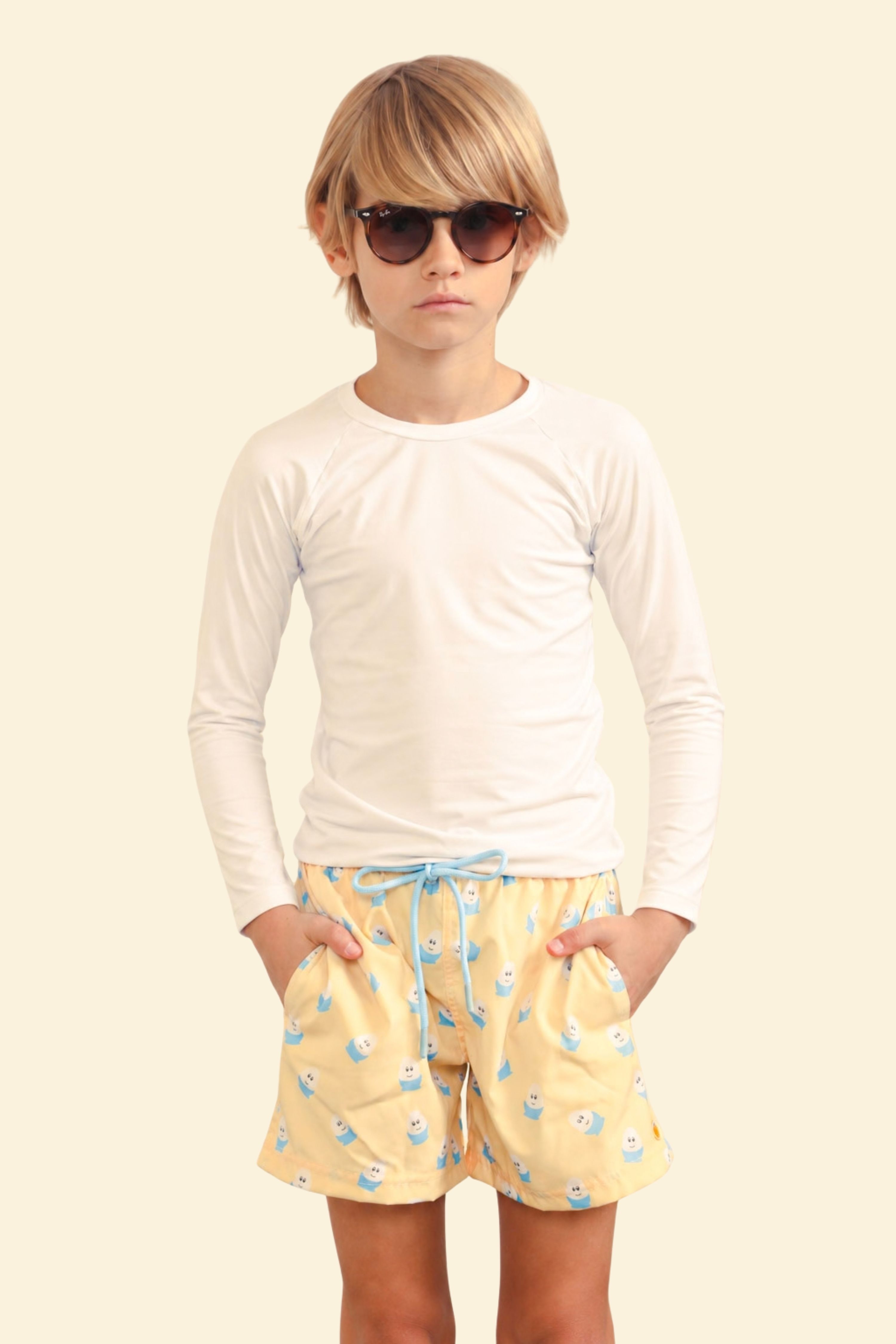 Shorts Infantil Egg Cuties