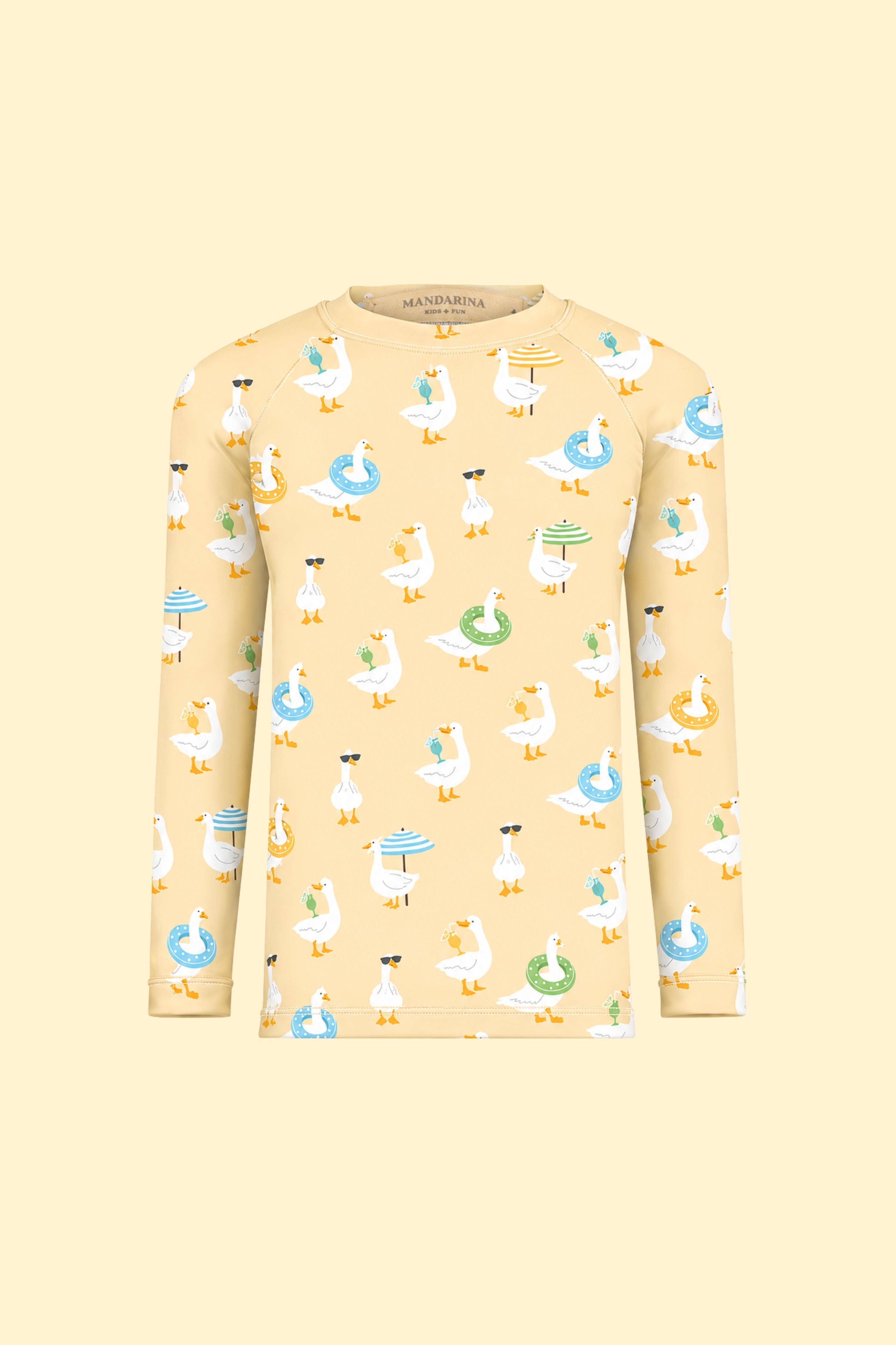 Camiseta Masculina Infantil UV 50 Canards D' eté