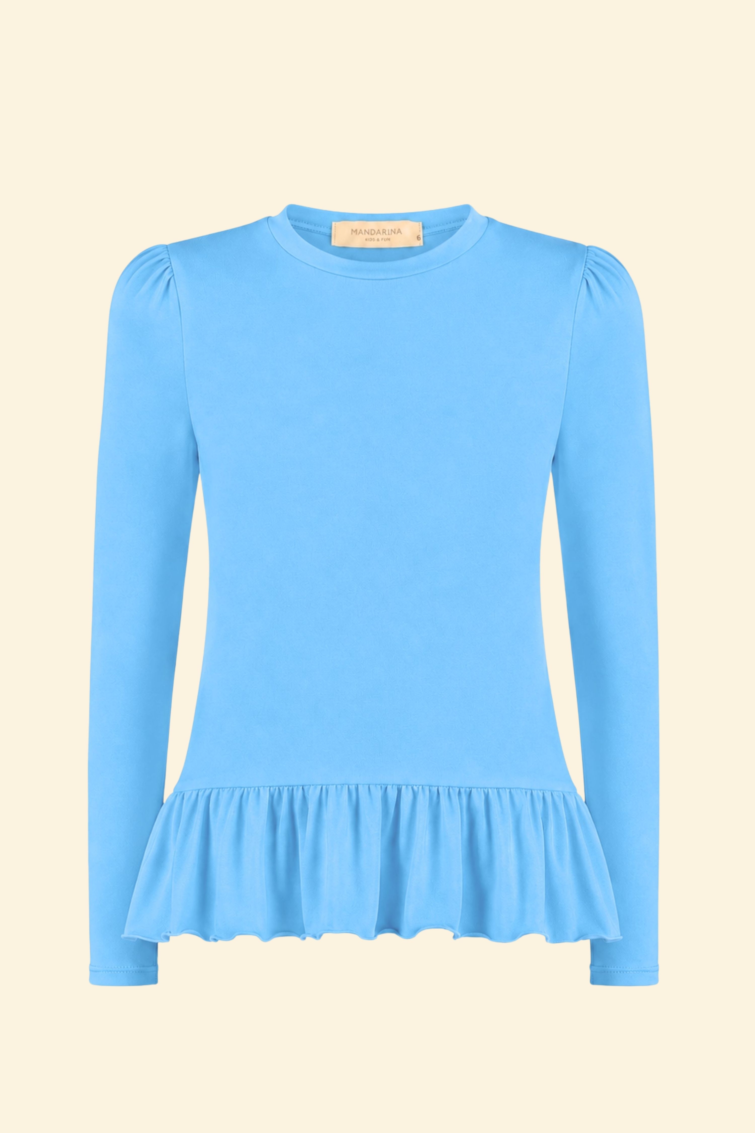 Camiseta Feminina Infantil UV 50 Bleu