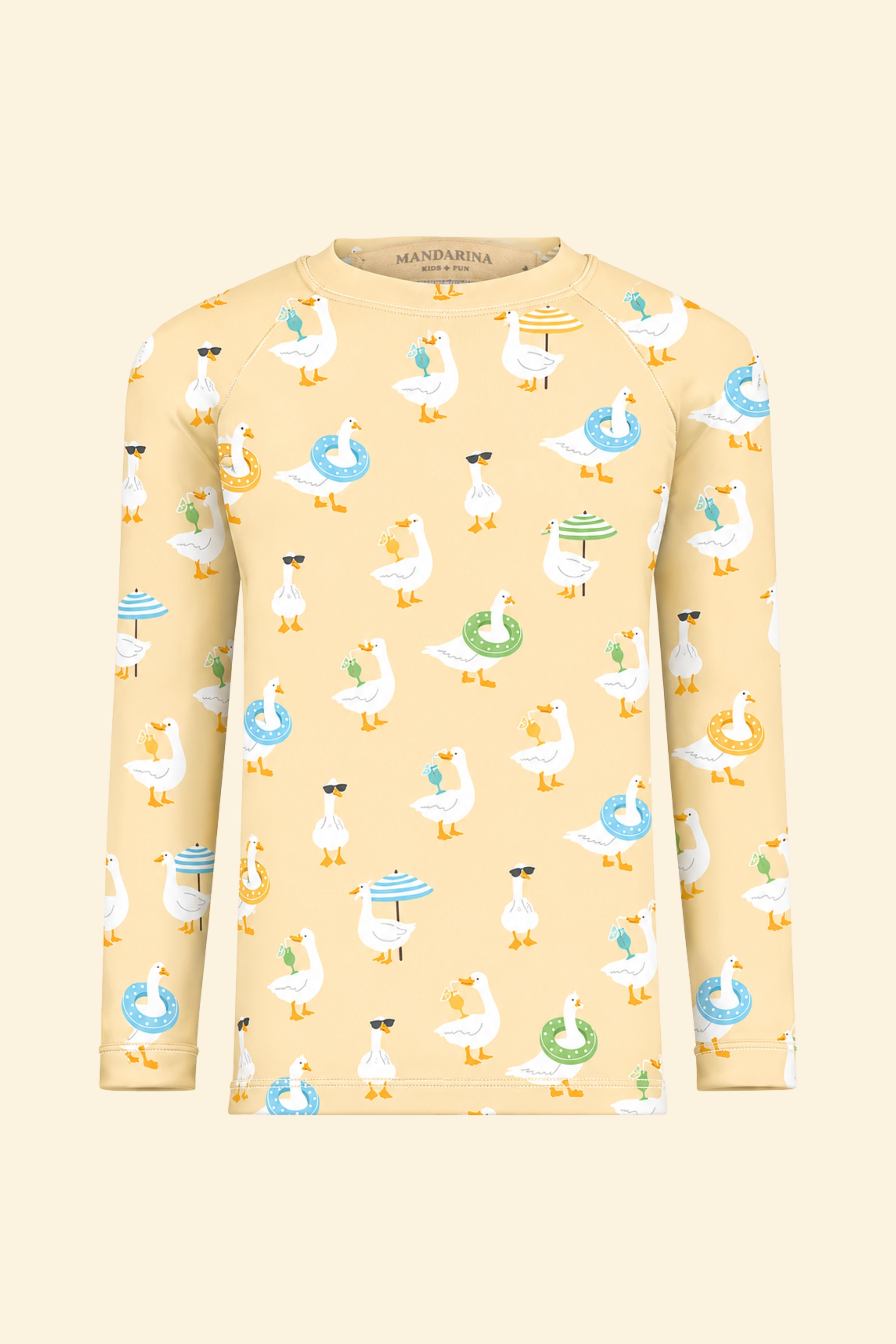 Camiseta Masculina Infantil UV 50 Canards D' eté
