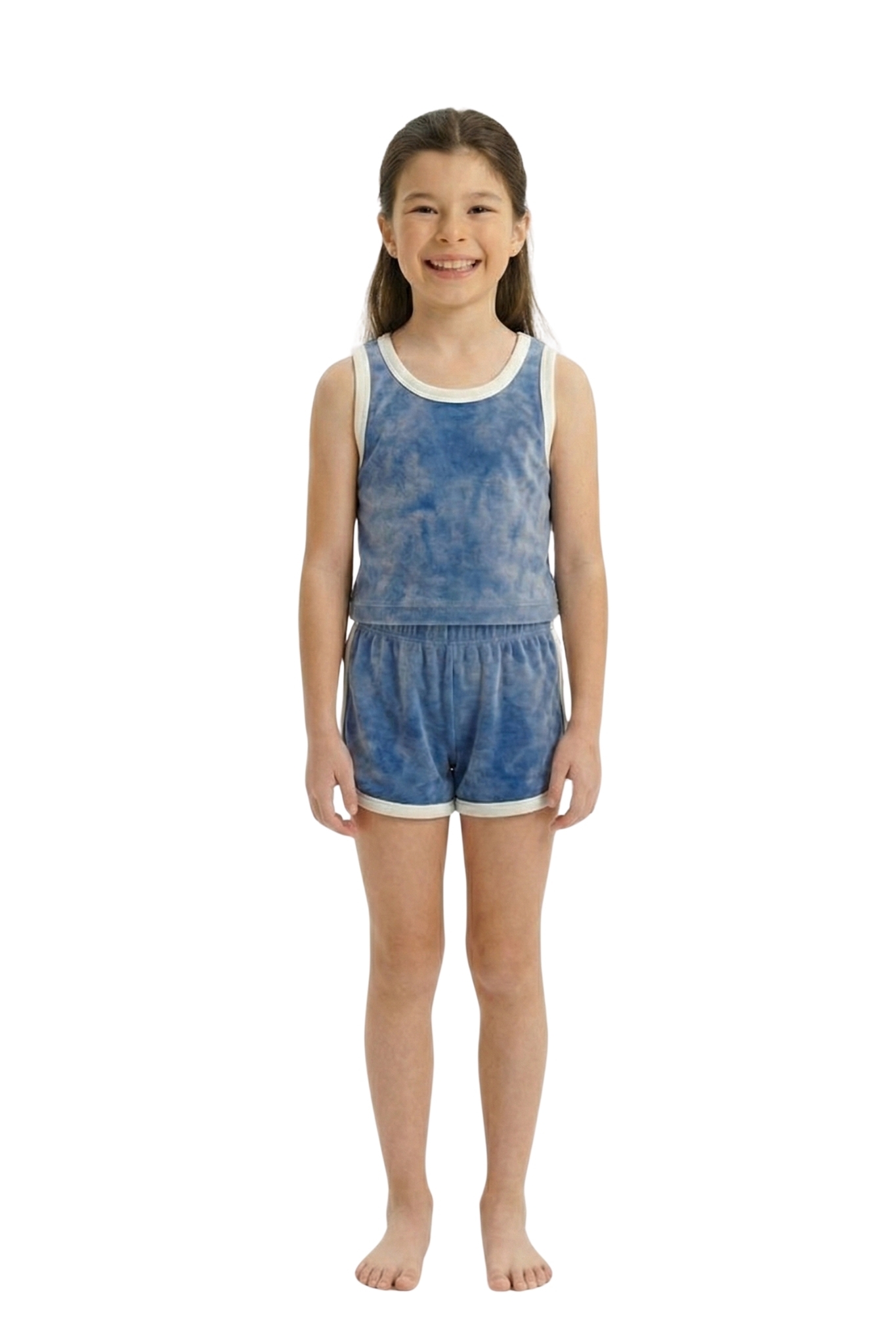 Conjunto Infantil Feminino Plush Azul