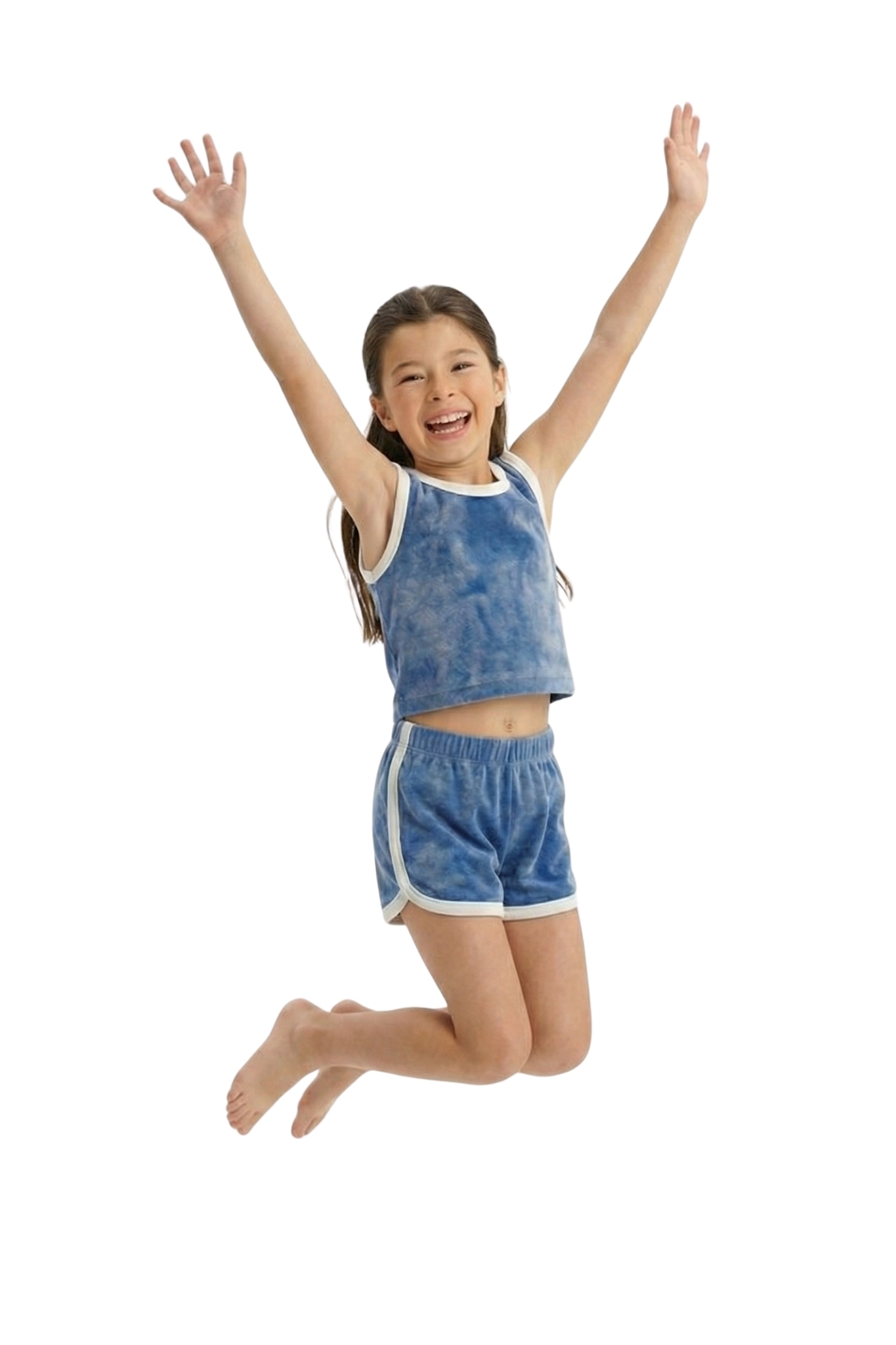 Conjunto Infantil Feminino Plush Azul