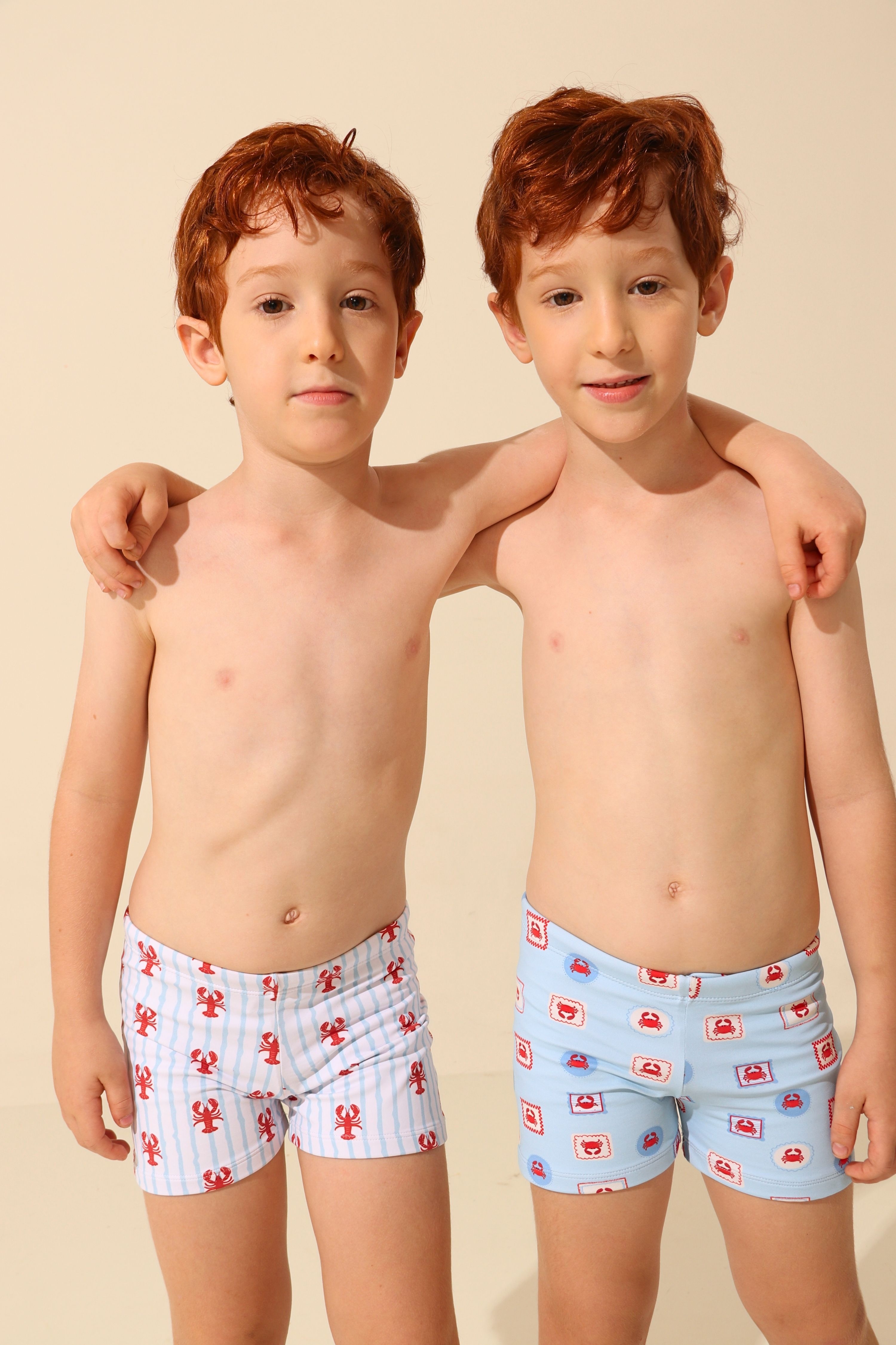Sunga Infantil UV 50 Aragosta