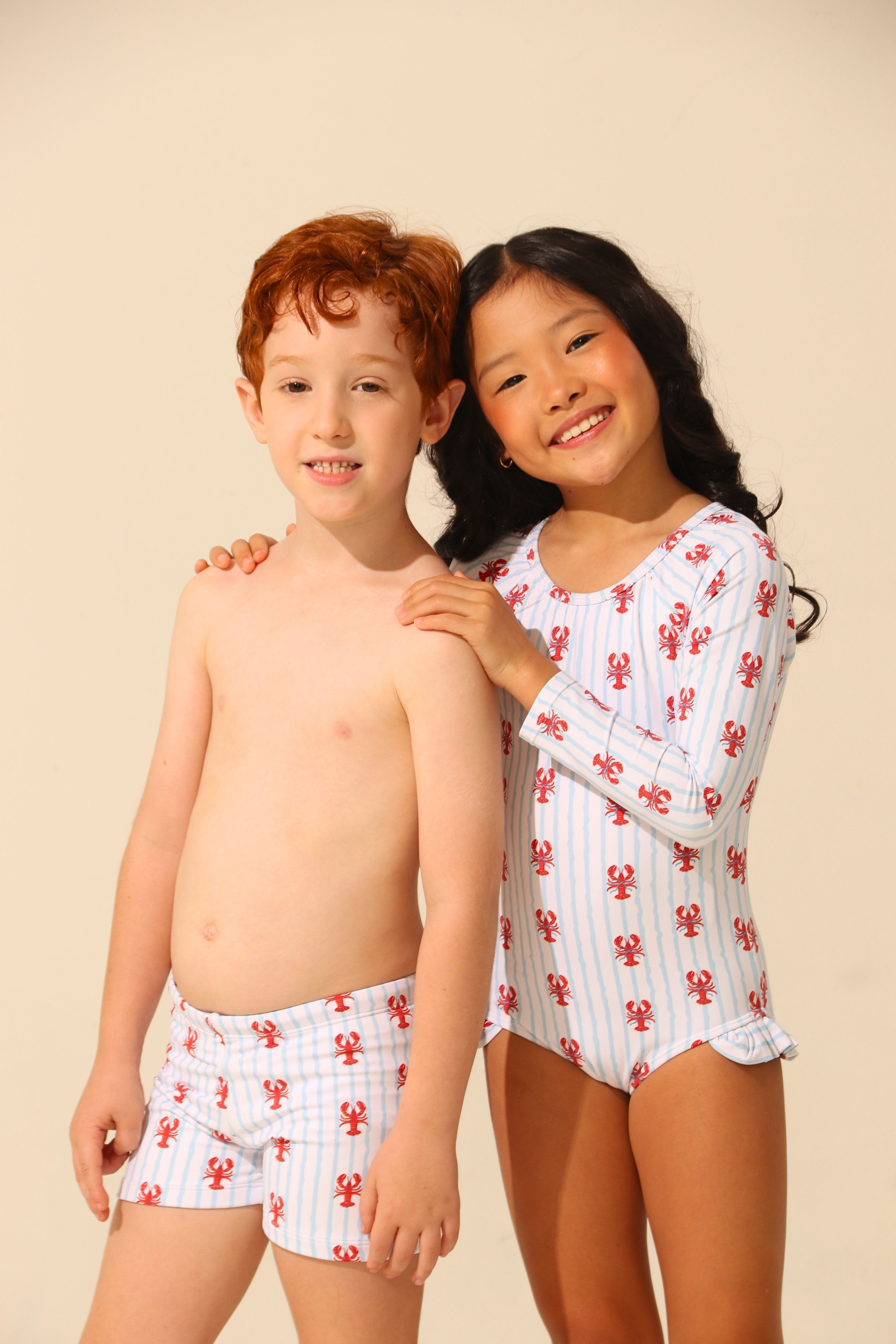 Sunga Infantil UV 50 Aragosta