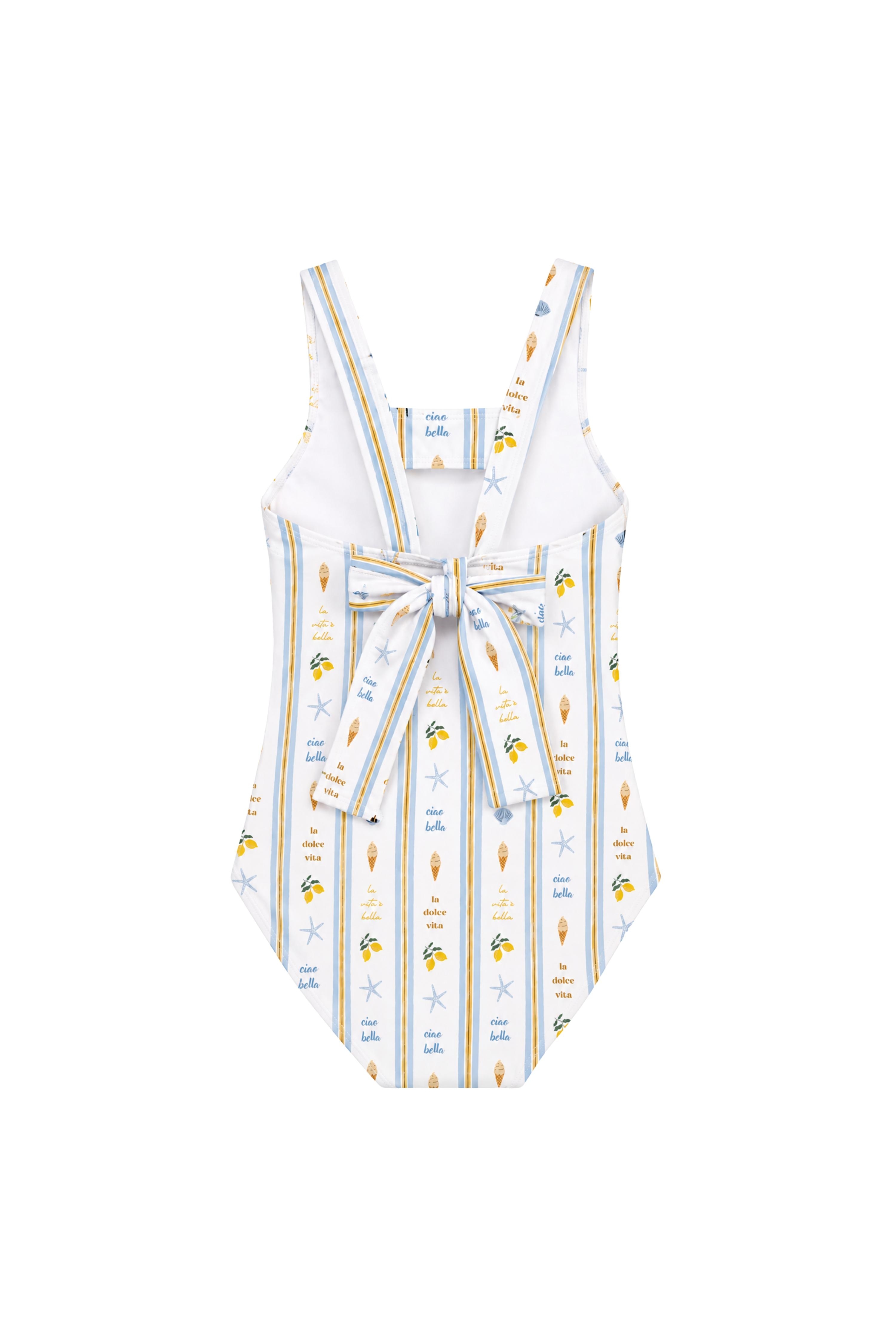 Maiô Infantil UV 50 Amalfi Dolce Vita