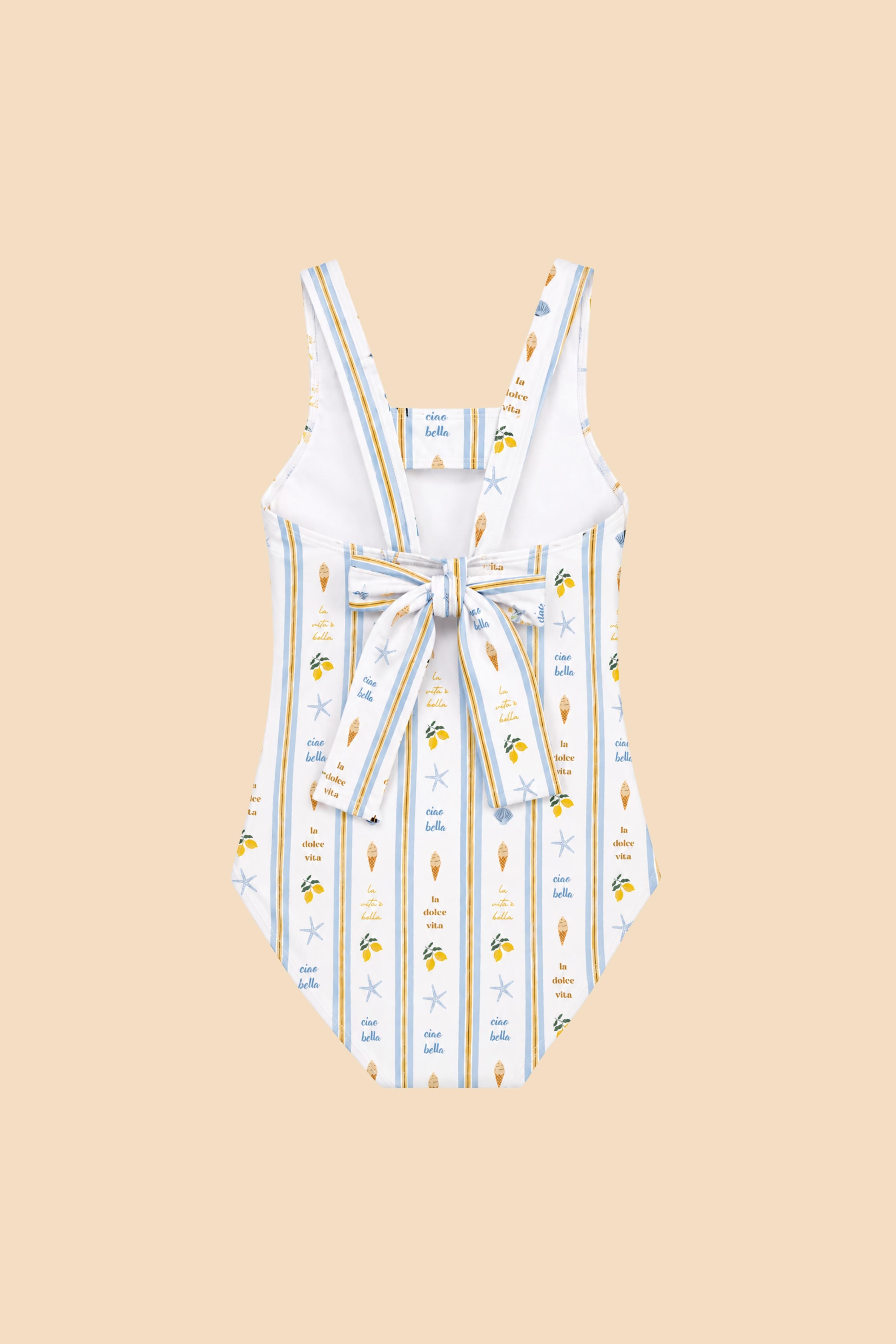 Maiô Infantil UV 50 Amalfi Dolce Vita