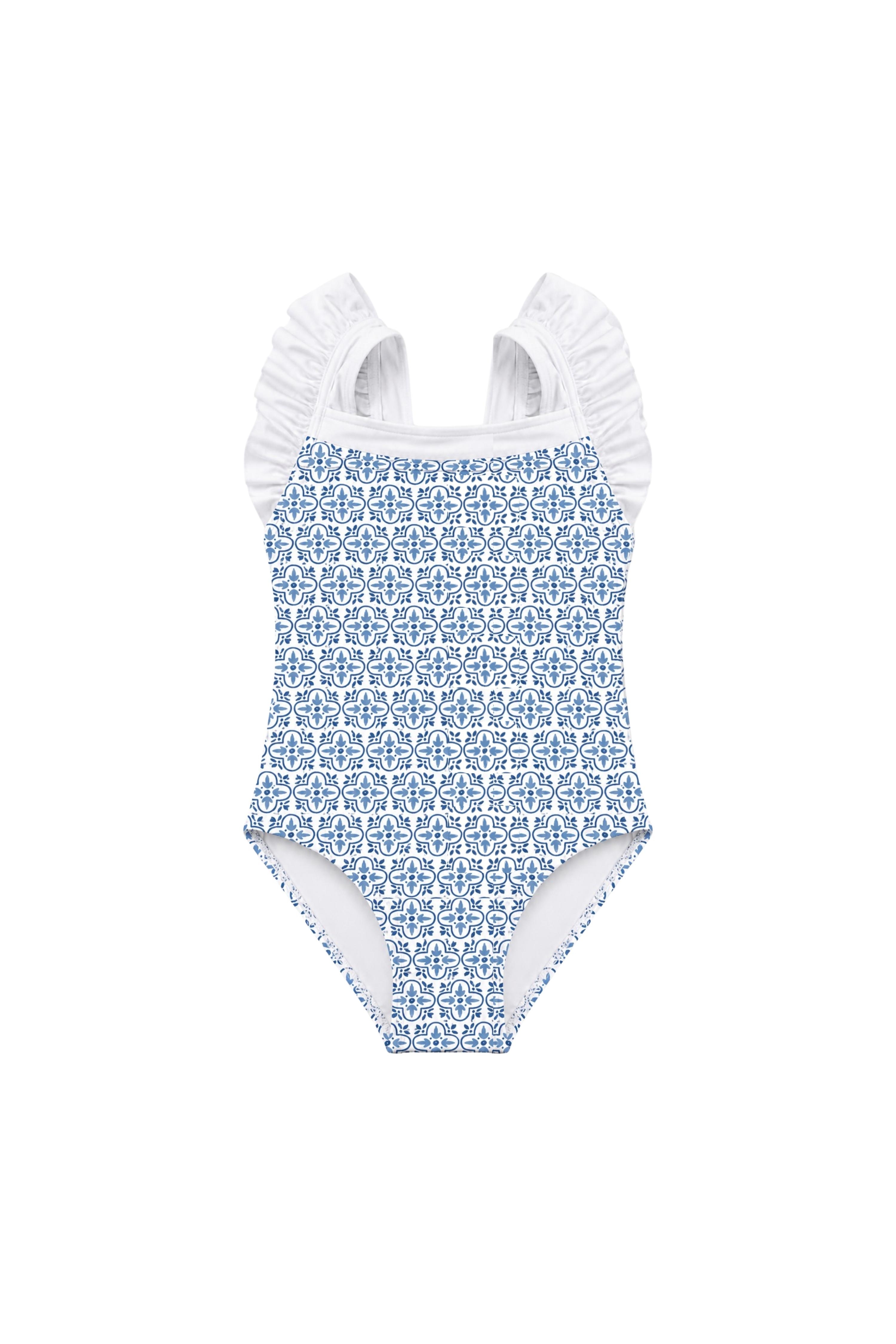 Maiô Infantil UV 50 Portofino Maiolica