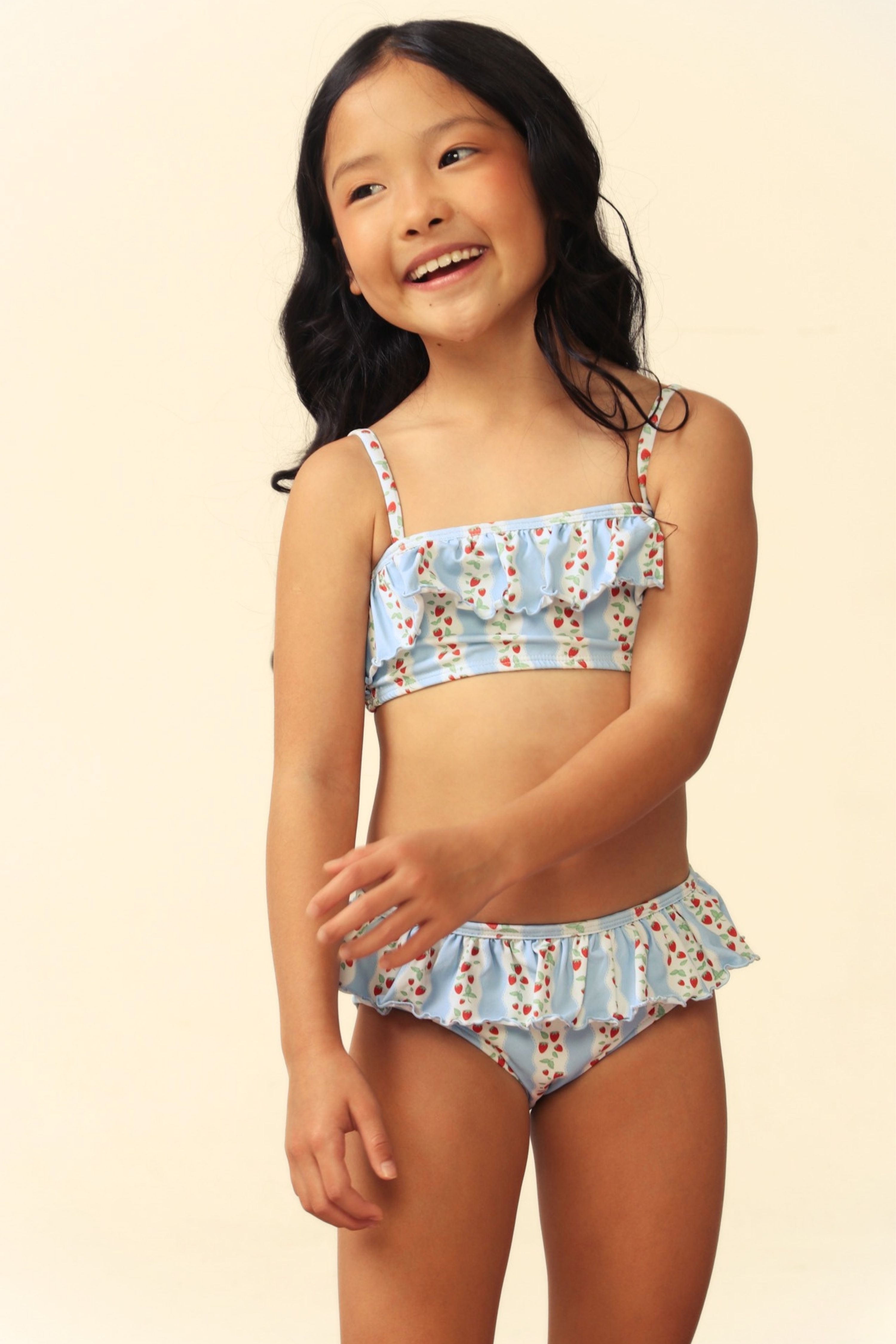 Biquíni Infantil UV 50 Anne Jolie Fraises