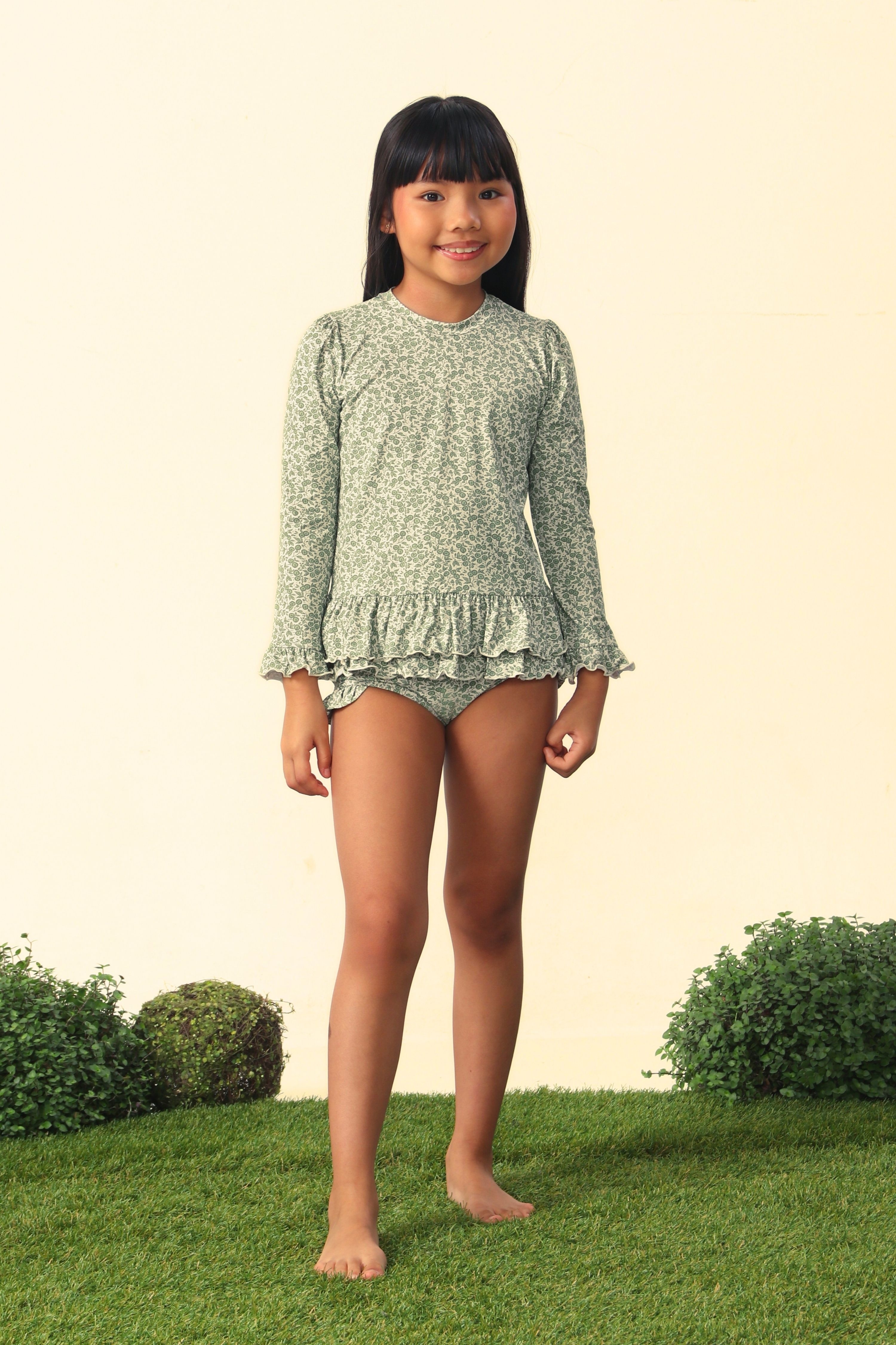 Conjunto Infantil UV 50 Petit Jardin Vert