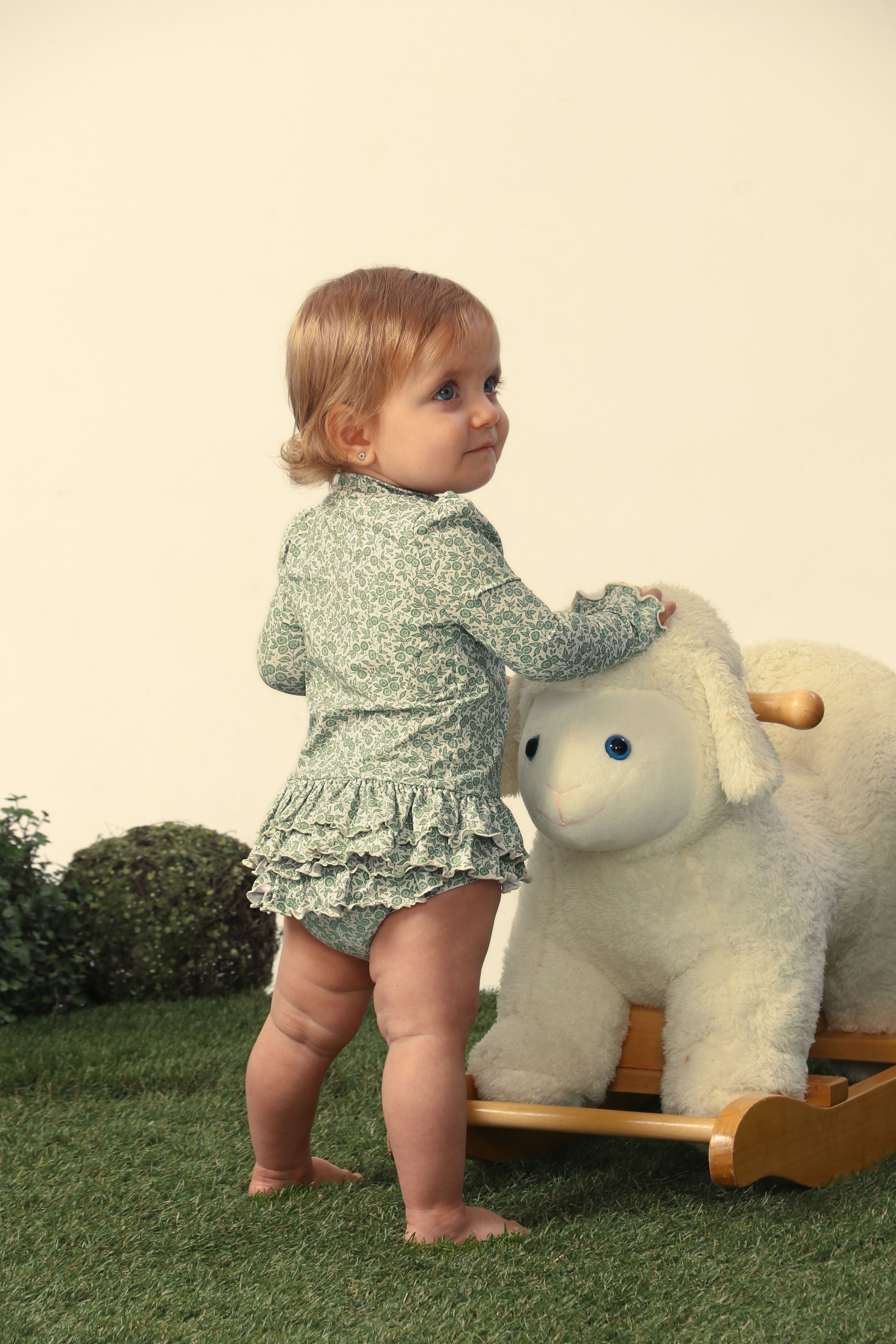 Conjunto Infantil UV 50 Petit Jardin Vert