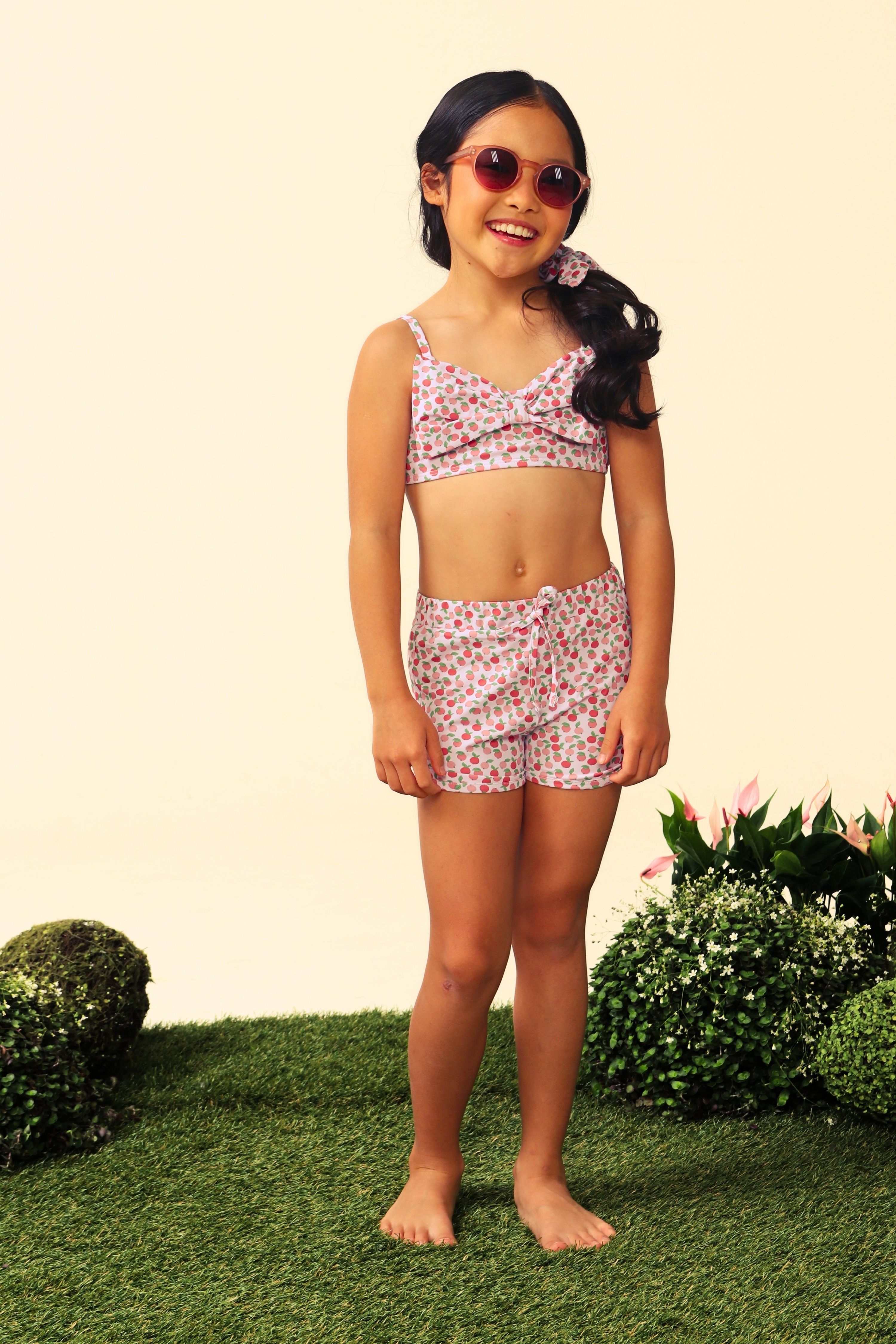 Shorts Ella Infantil UV 50 Peches D'ete