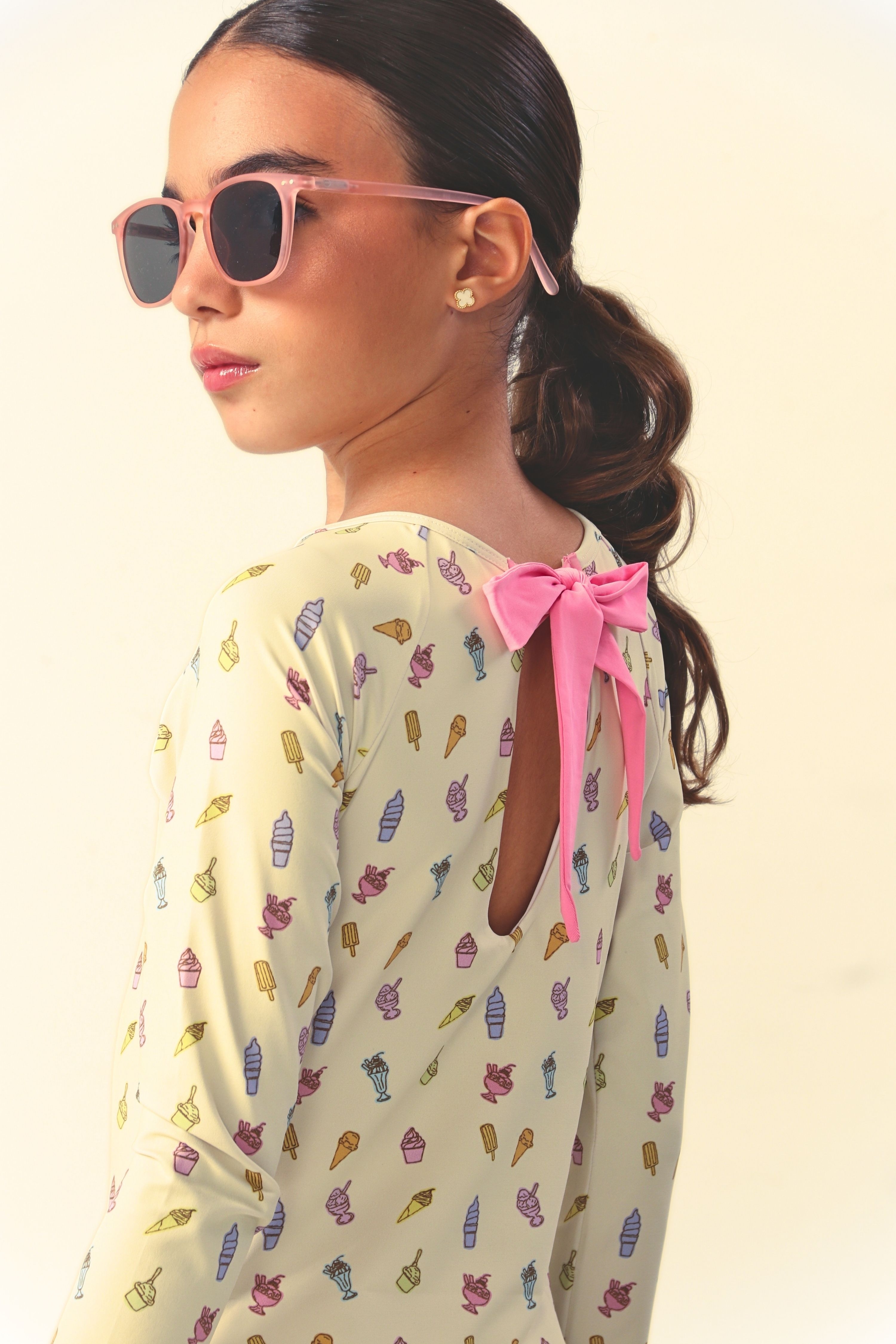 Maiô Infantil UV 50 Amelie Gelati