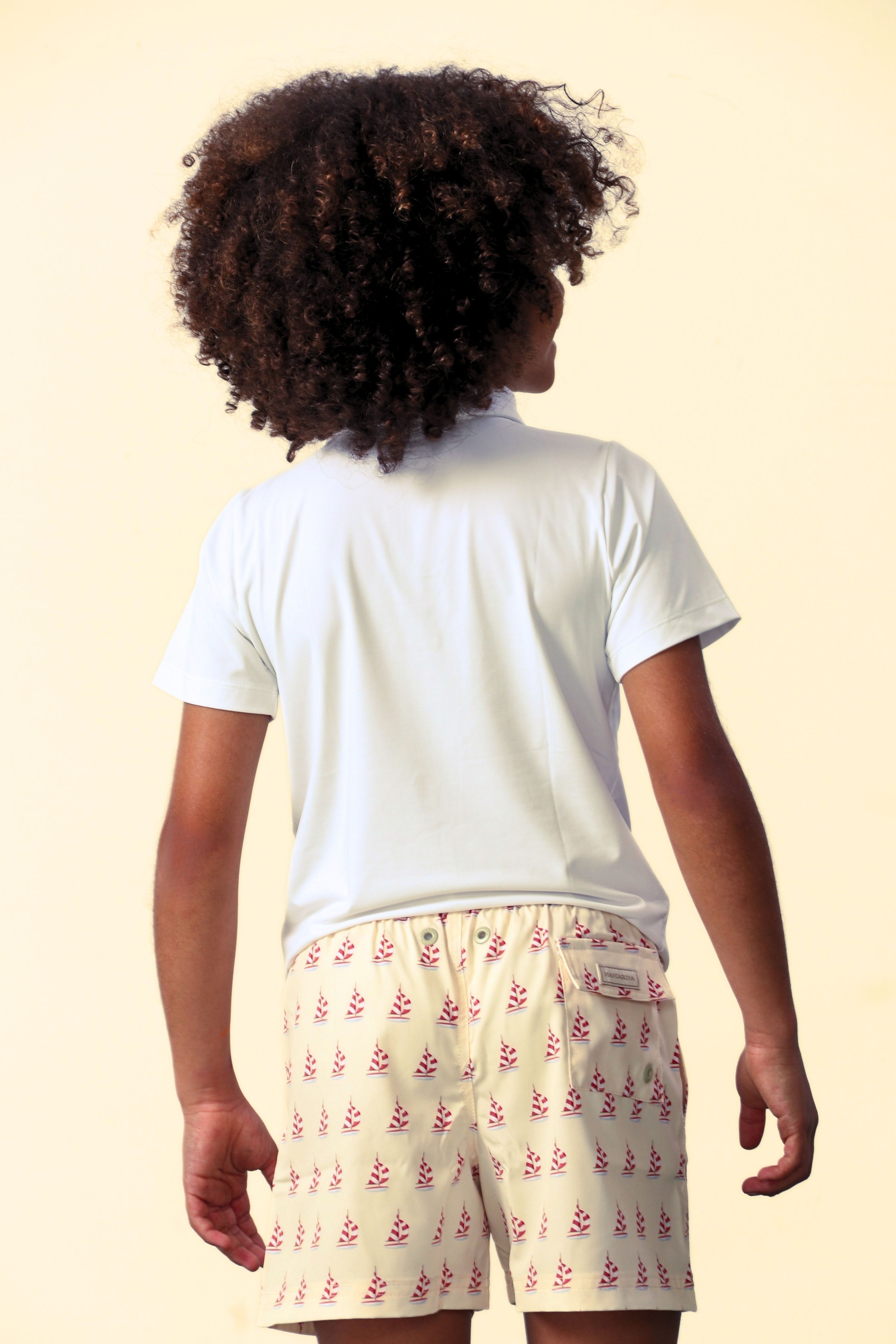 Shorts Infantil Piccoli Velieri Rouge