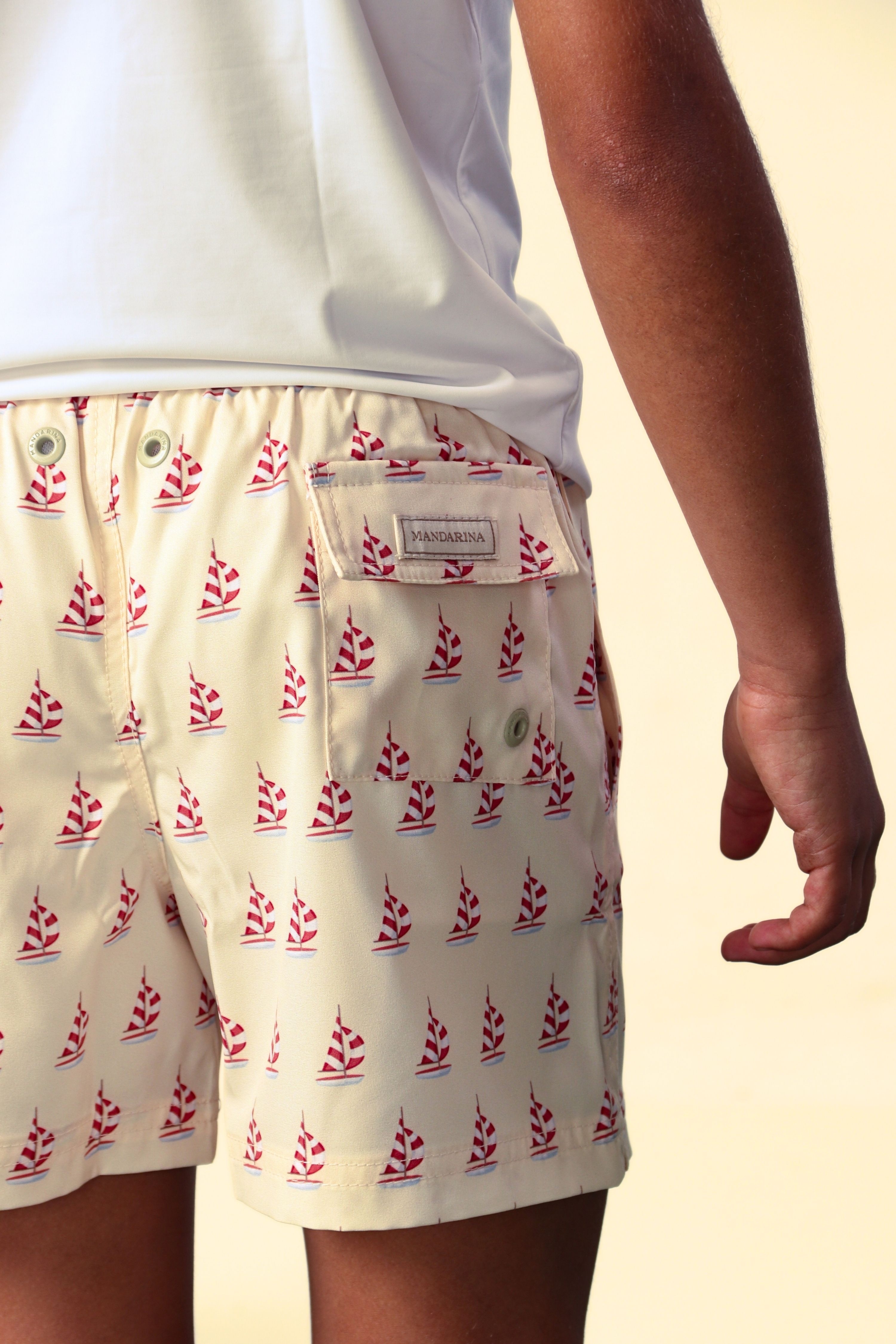 Shorts Infantil Piccoli Velieri Rouge