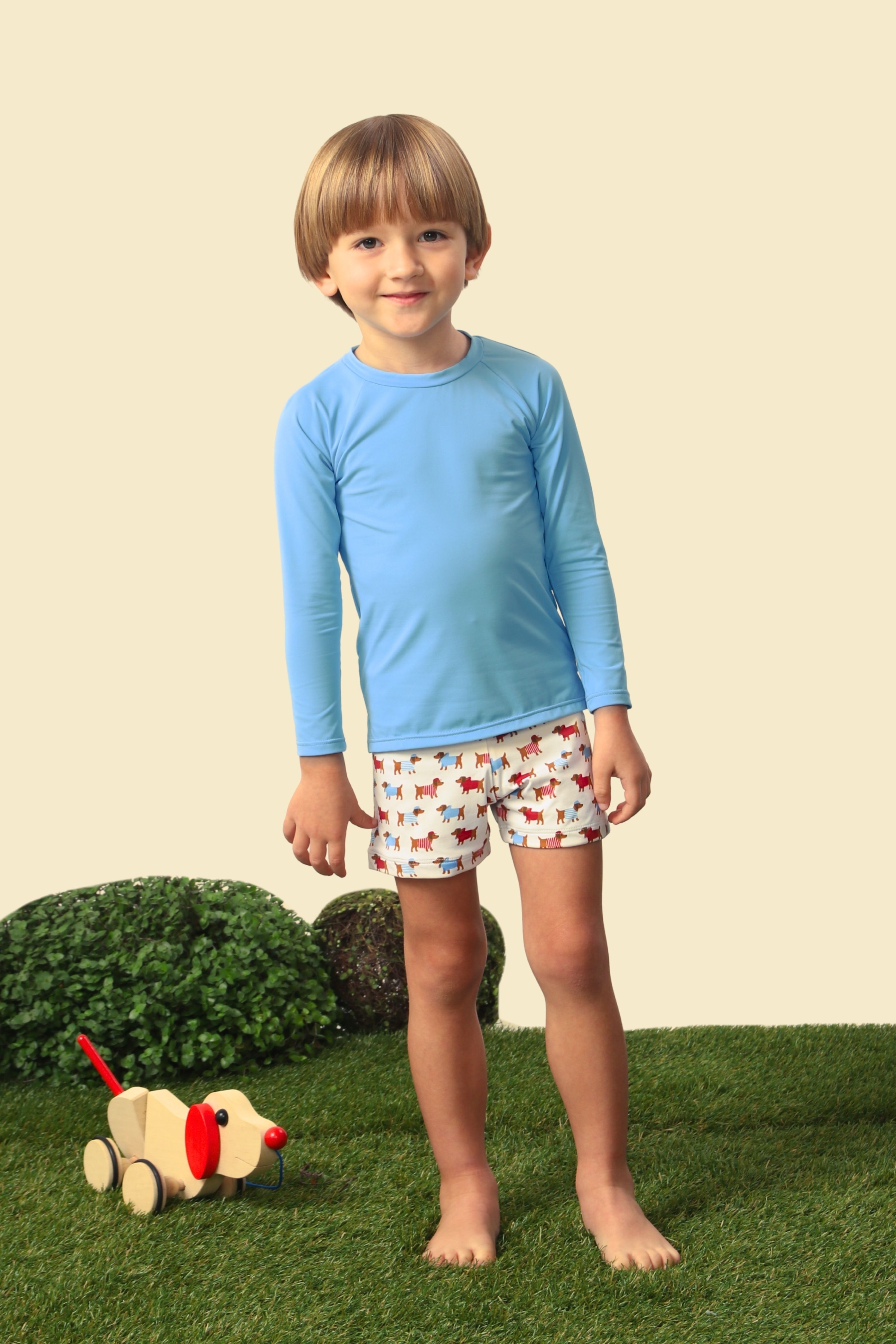 Sunga Infantil UV 50 Playfull Dogs