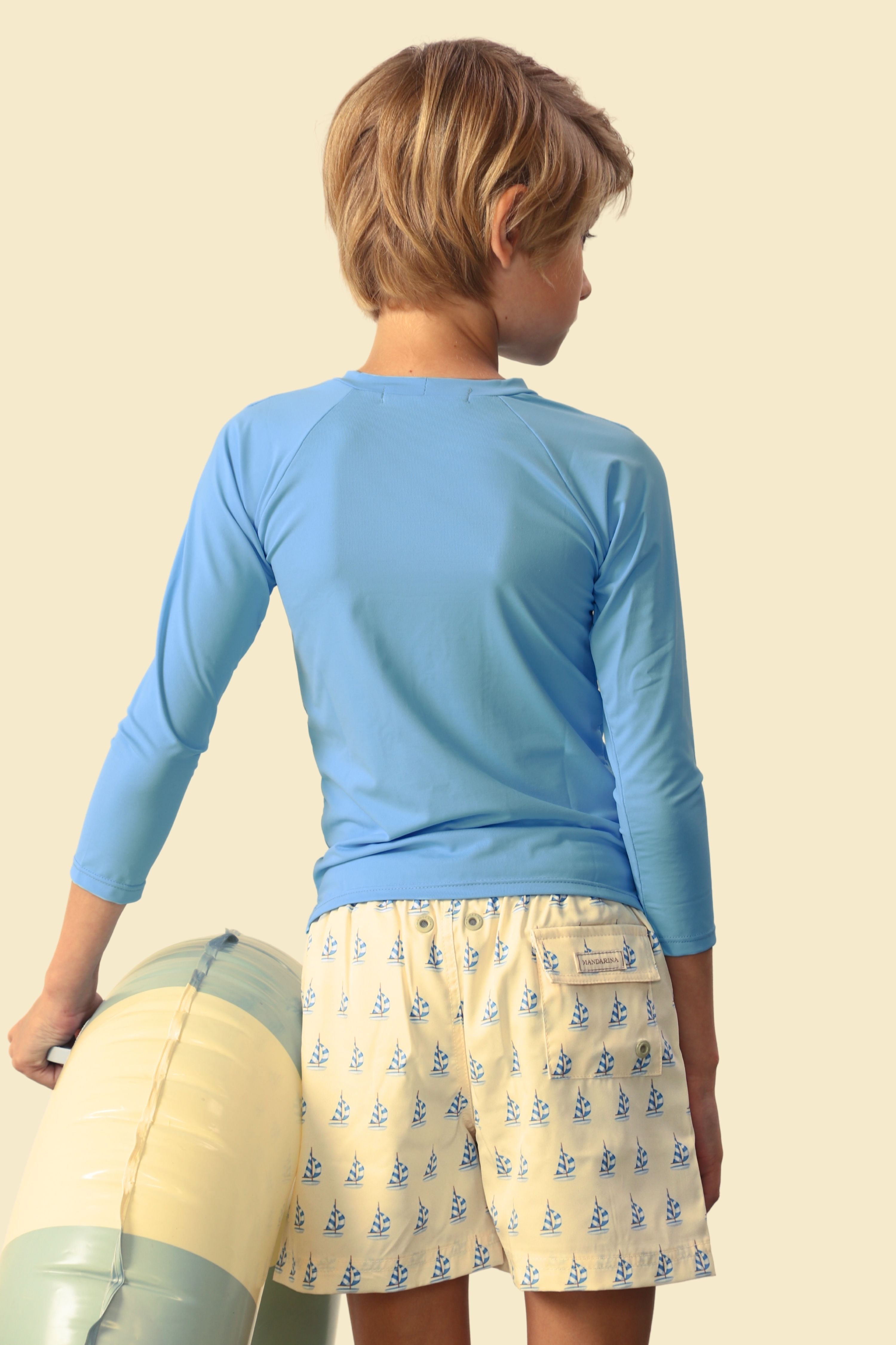Shorts Infantil Piccoli Velieri Bleu