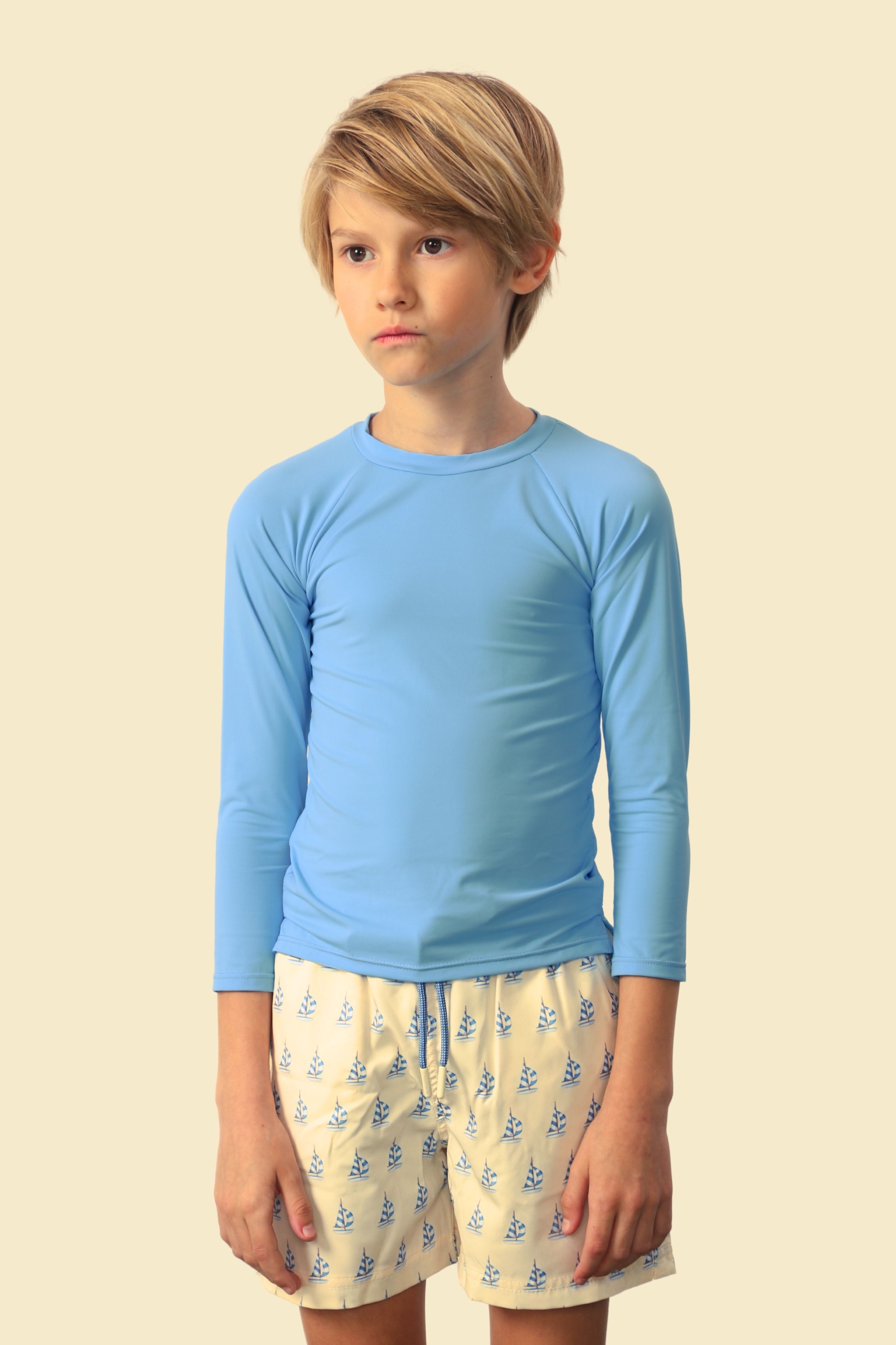 Shorts Infantil Piccoli Velieri Bleu