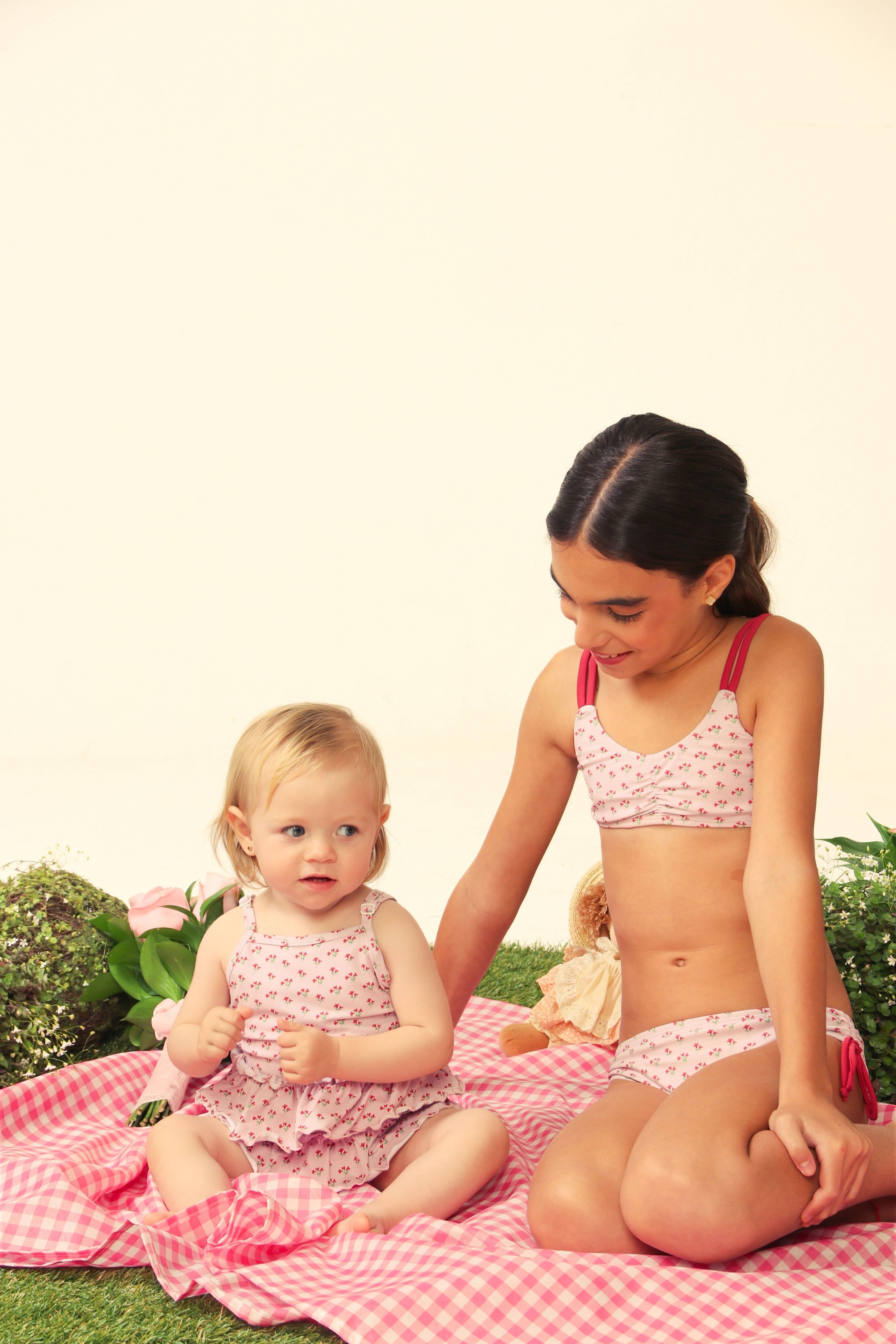 Biquíni Infantil UV 50 Matilda Praire Fleurie
